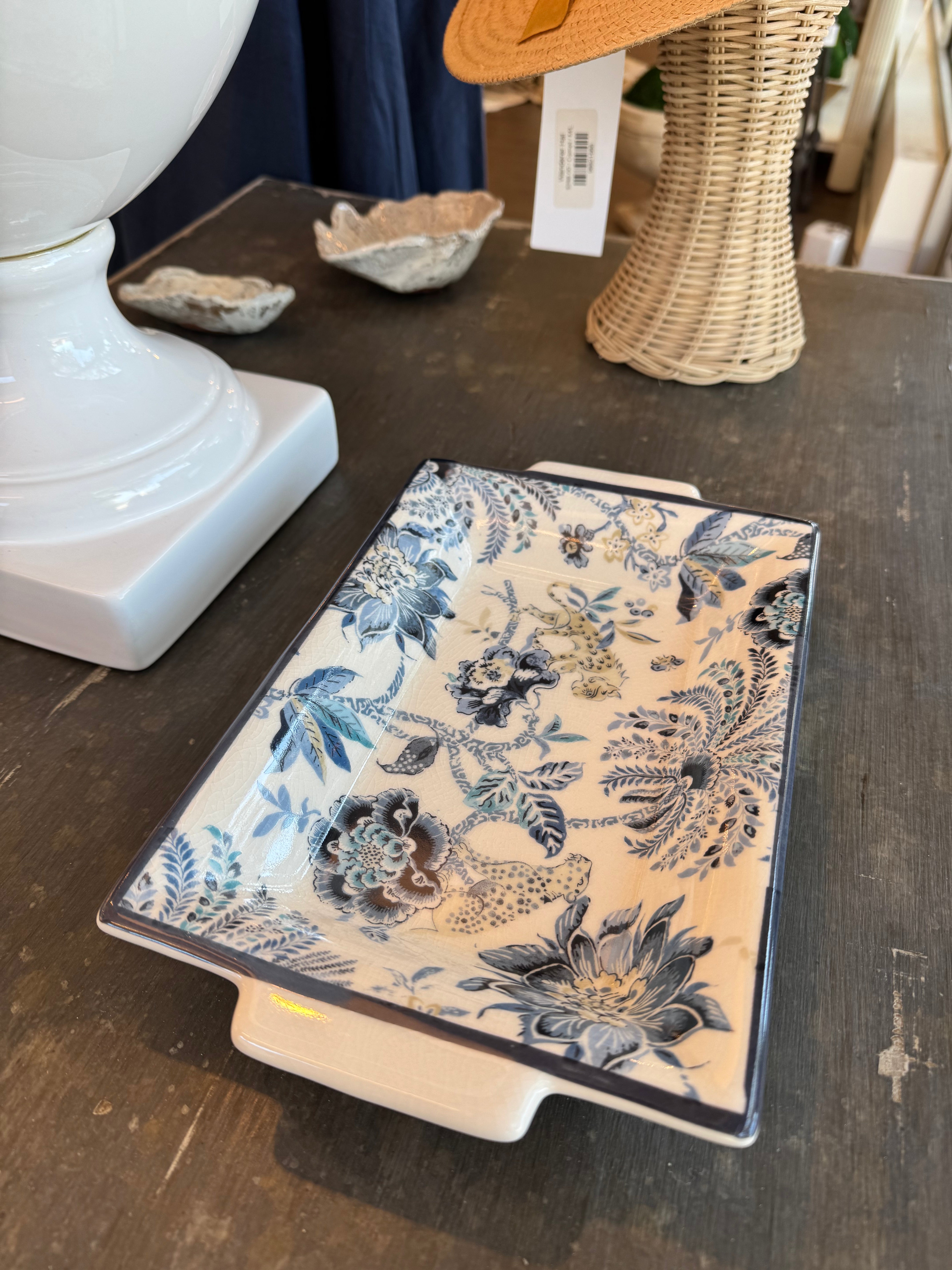 Braganza Blue Tray
