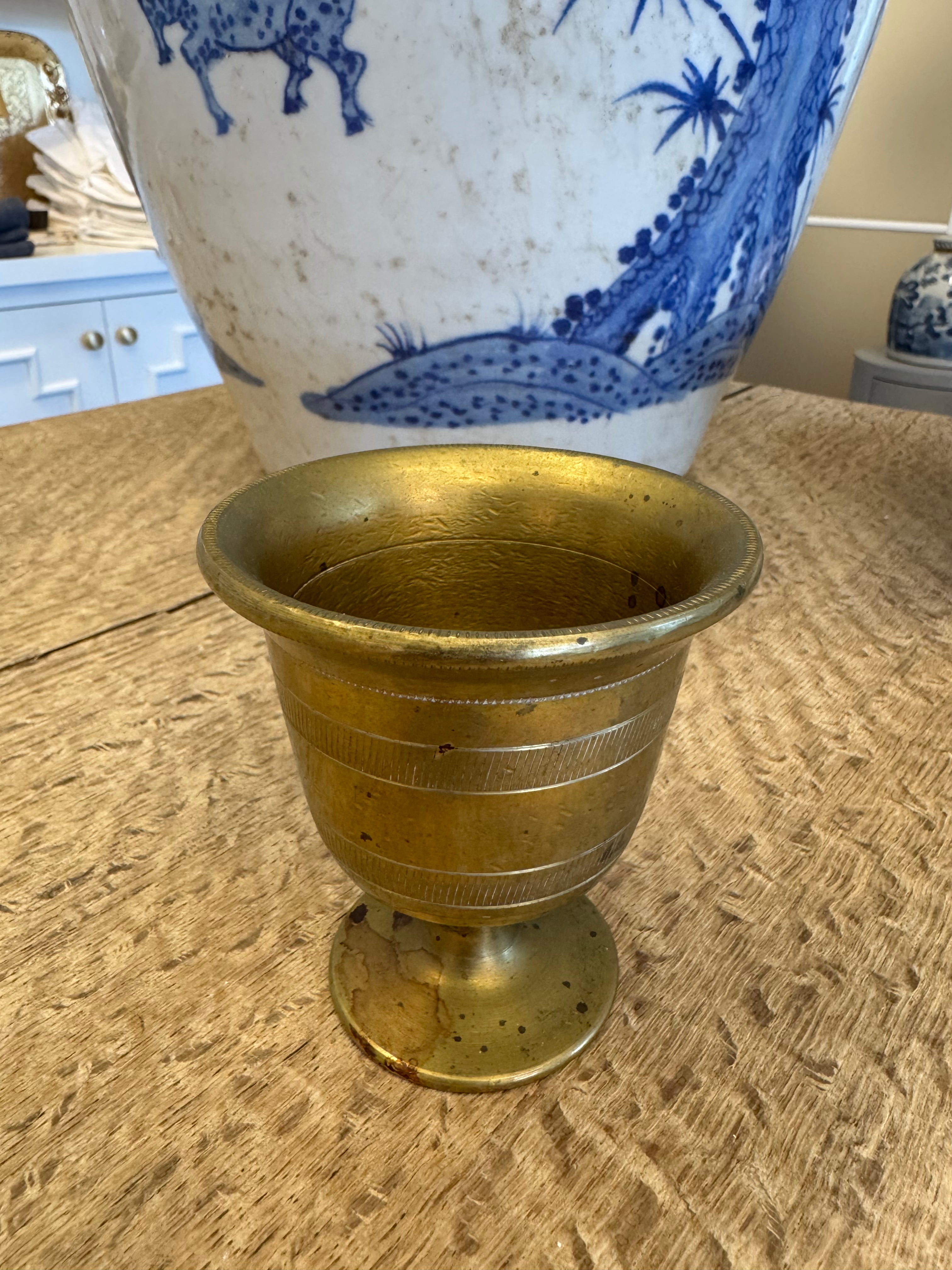 Vintage Brass Cup