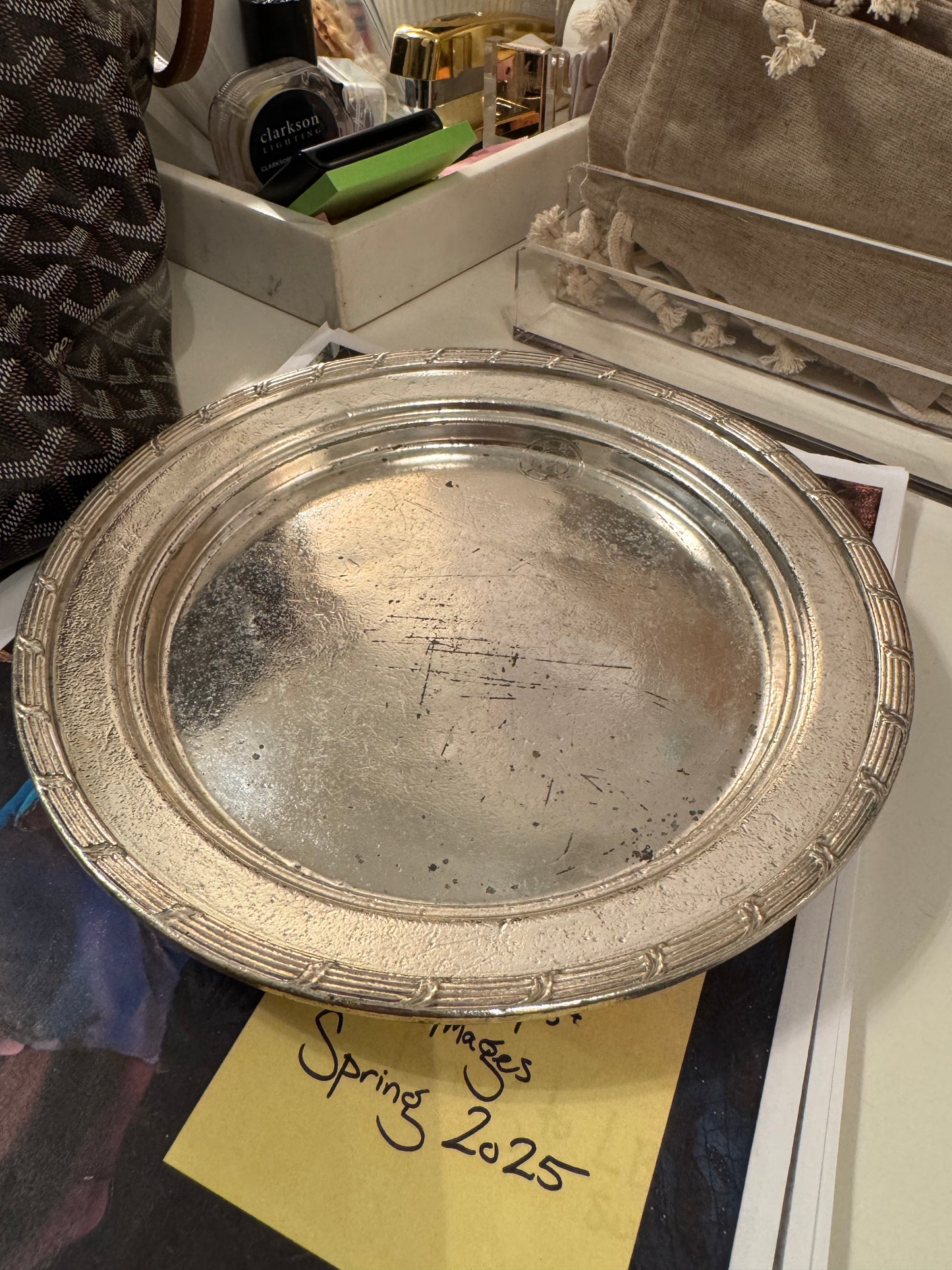 Vintage Silver Plates