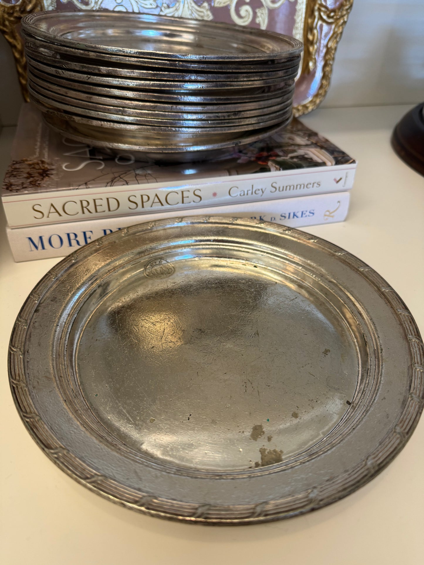 Vintage Silver Plates