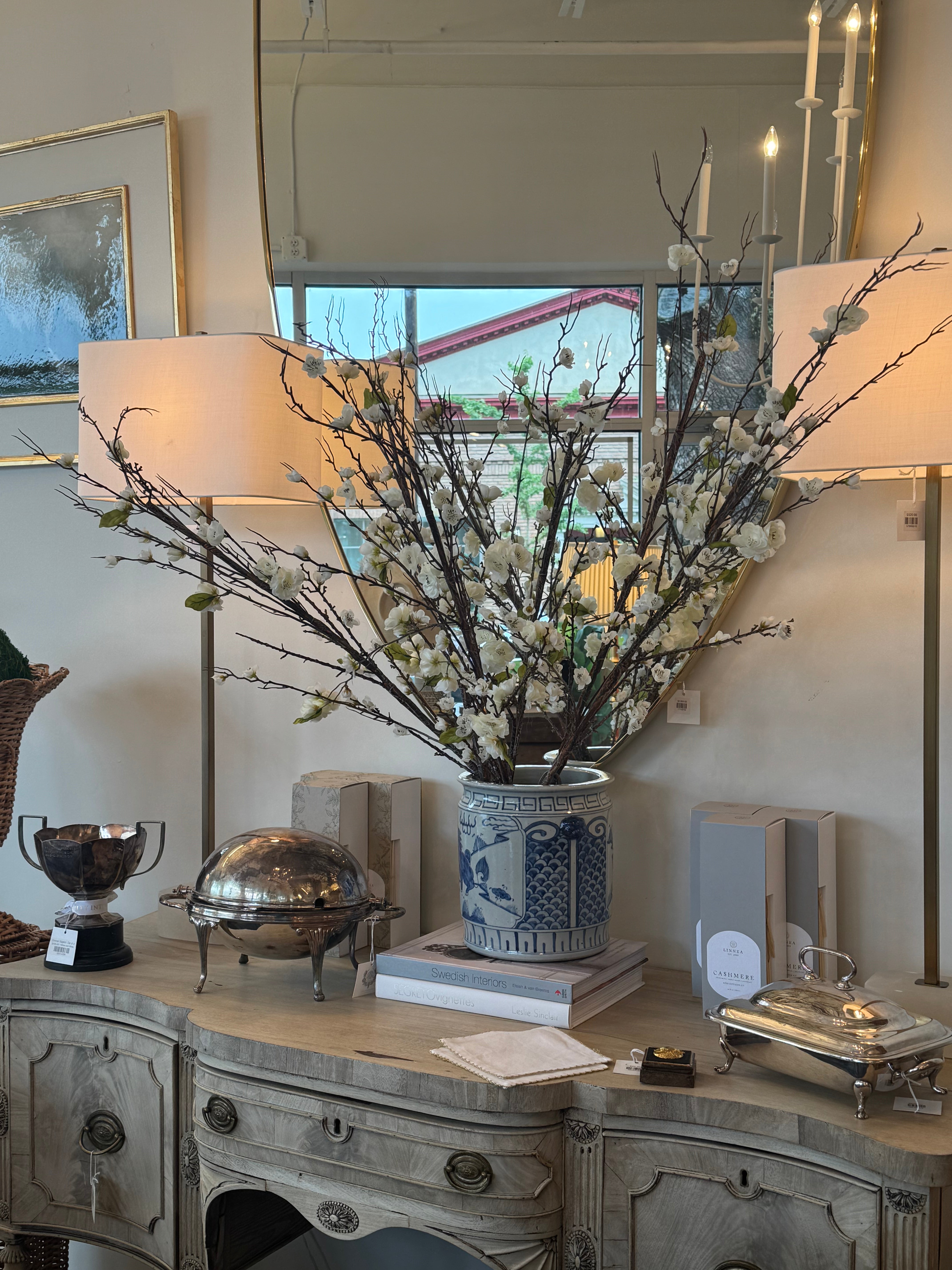 Faux Cherry Blossom Branch
