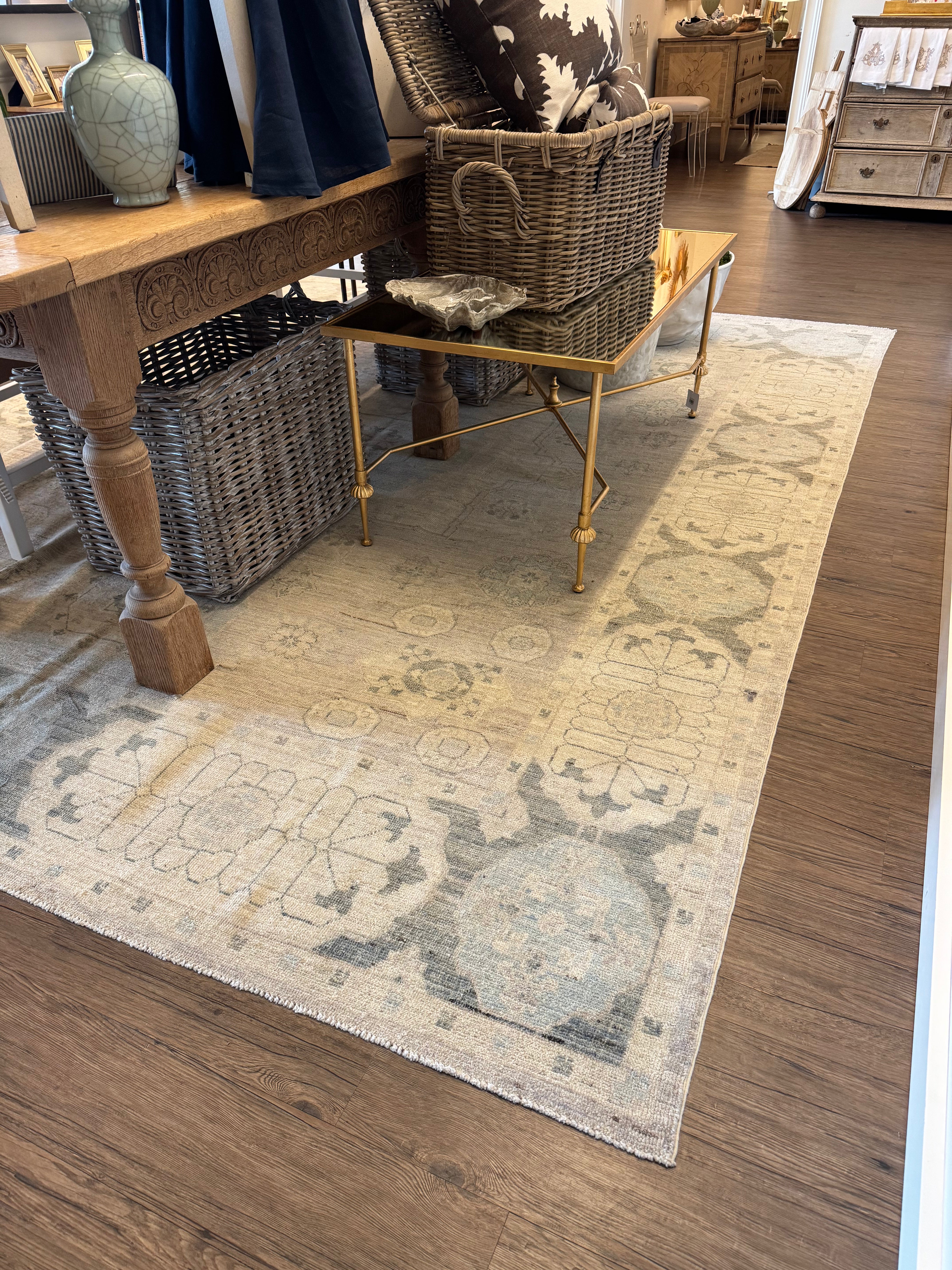 Large Oushak Rug