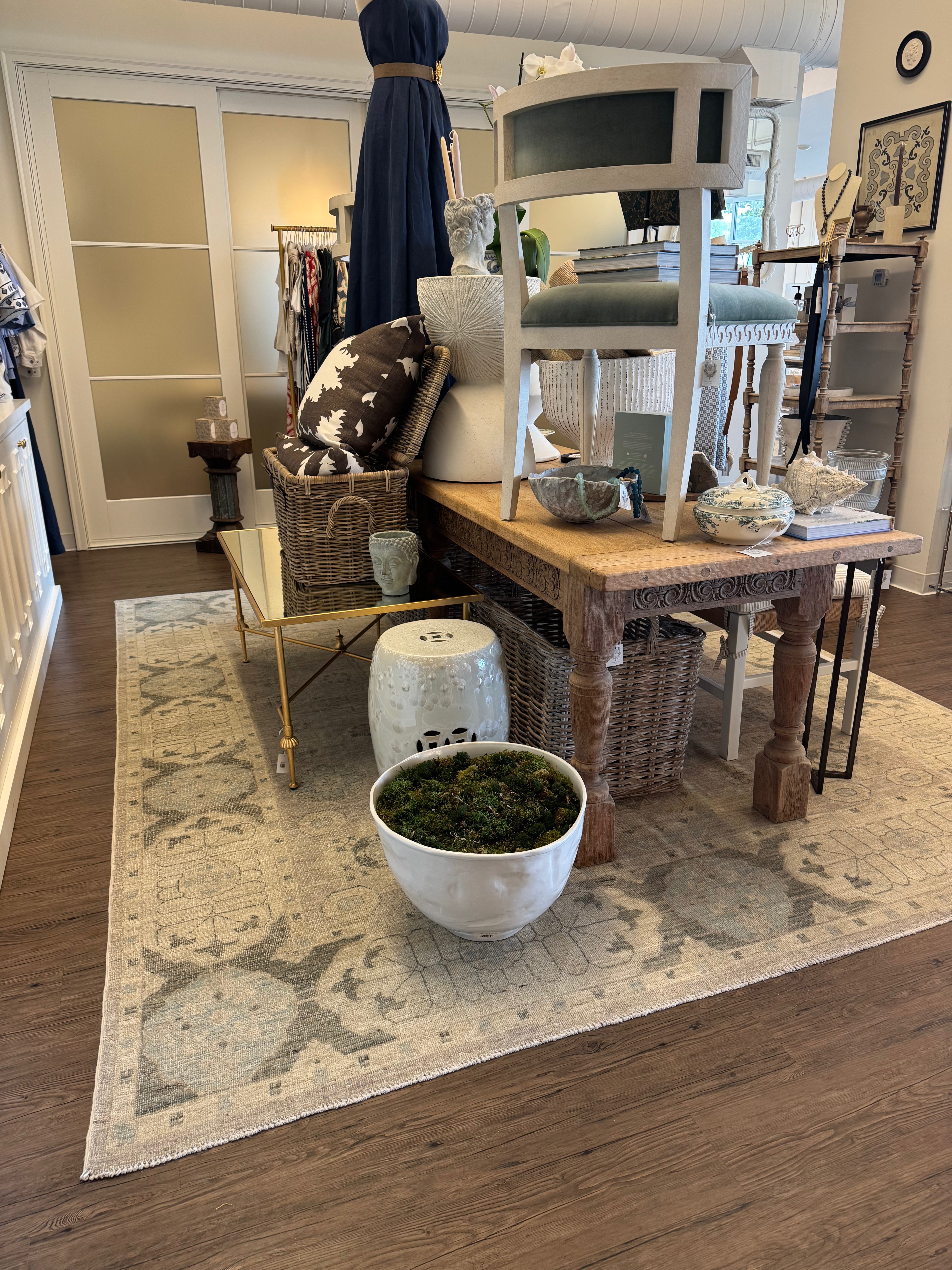 Large Oushak Rug