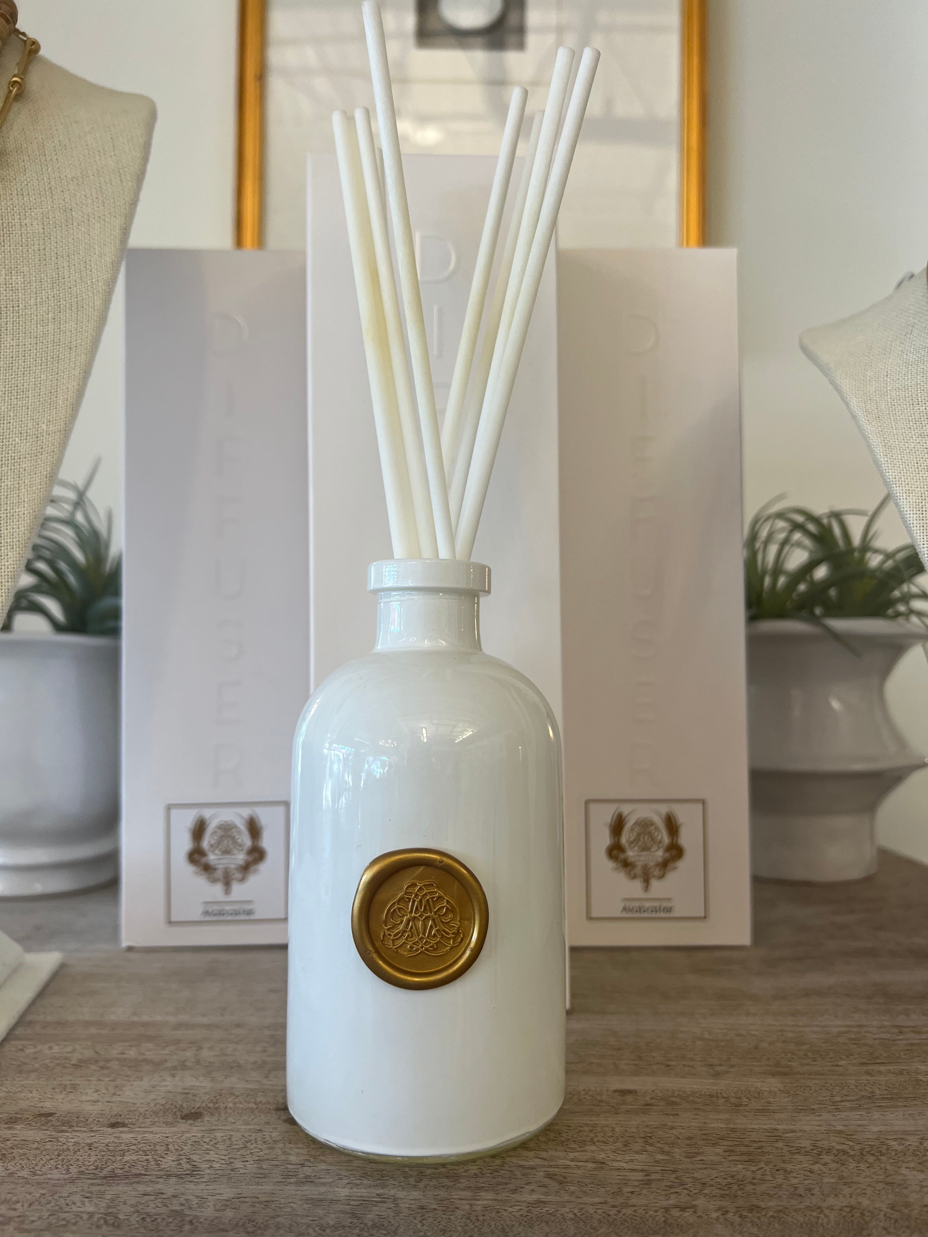 Alabaster Luxury Diffuser Set