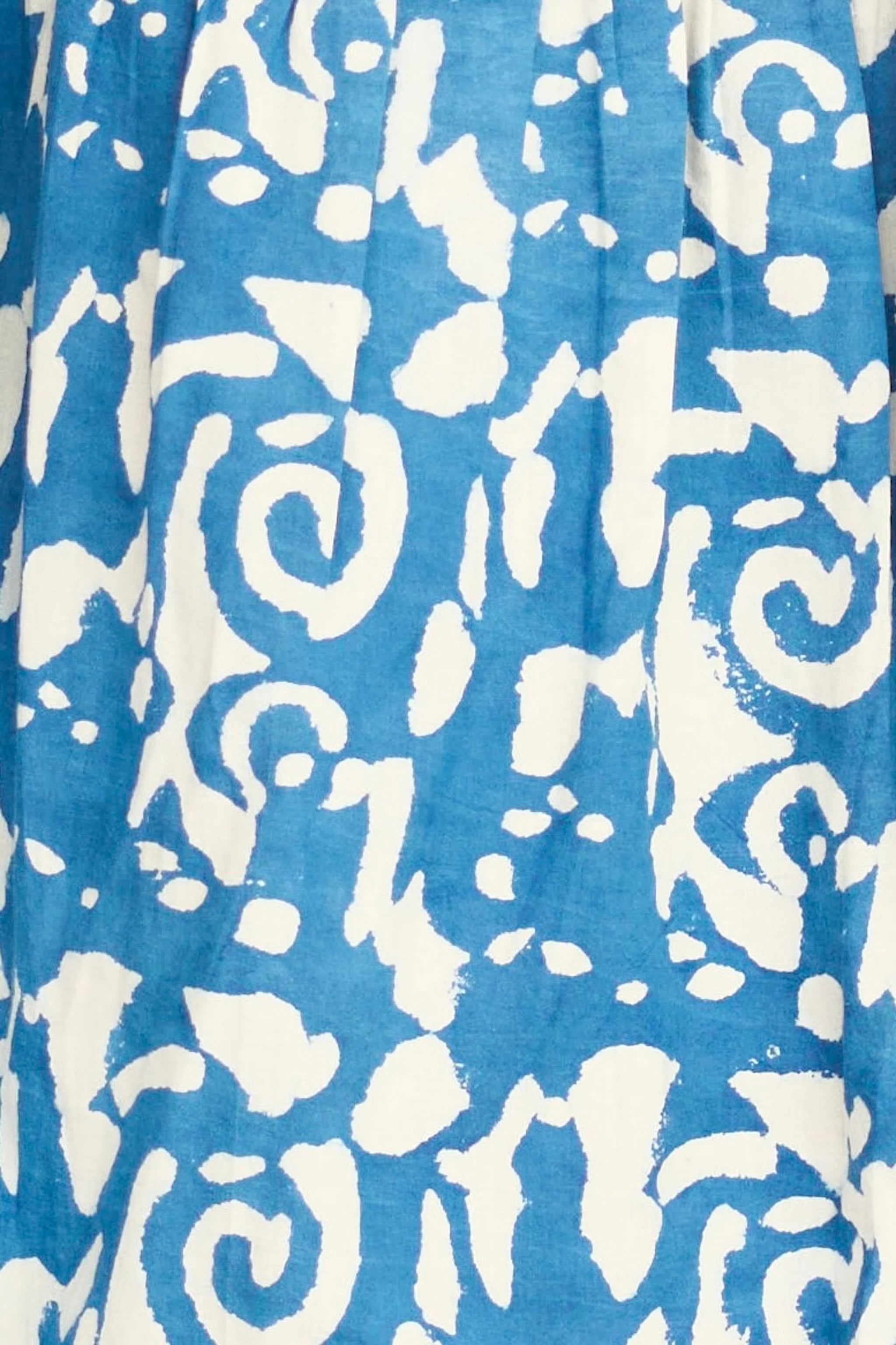 Somerset Long Dress in Indigo Heka