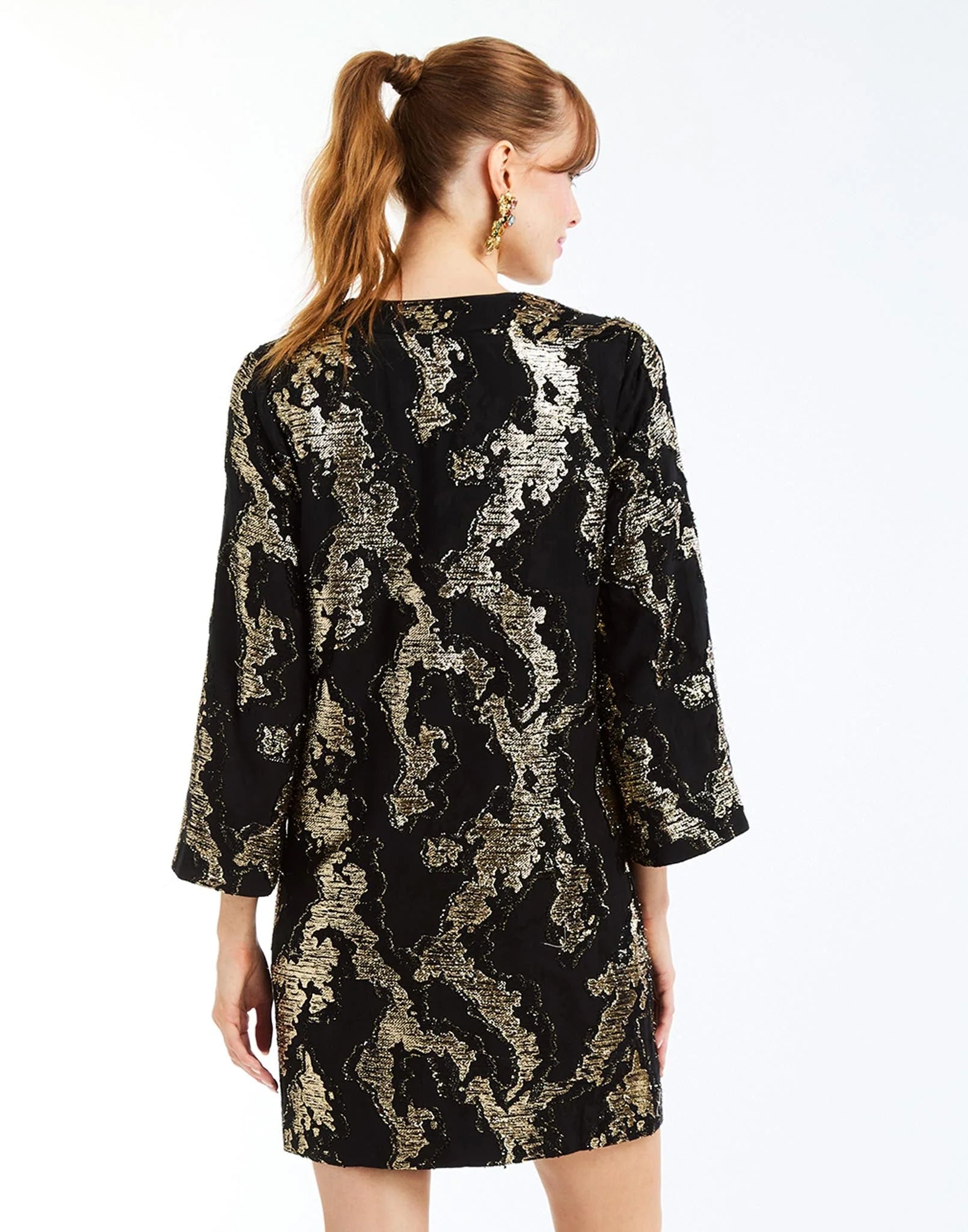 Ines Caftan Mini Dress