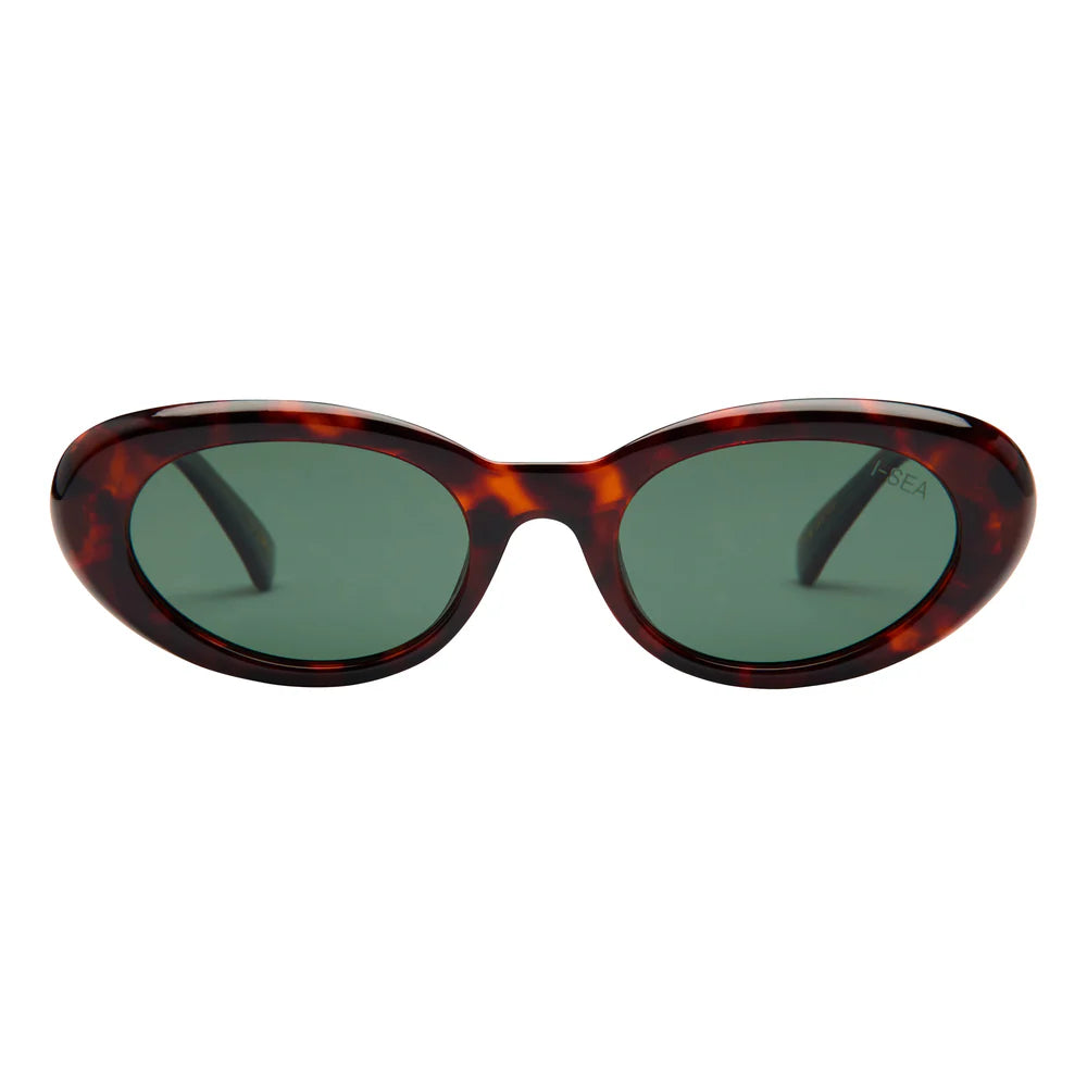 Jagger Tort/Green Sunglasses