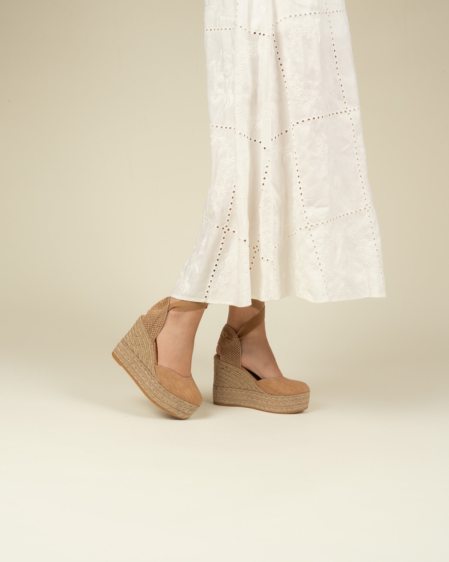 Koa High Wedge Espadrilles