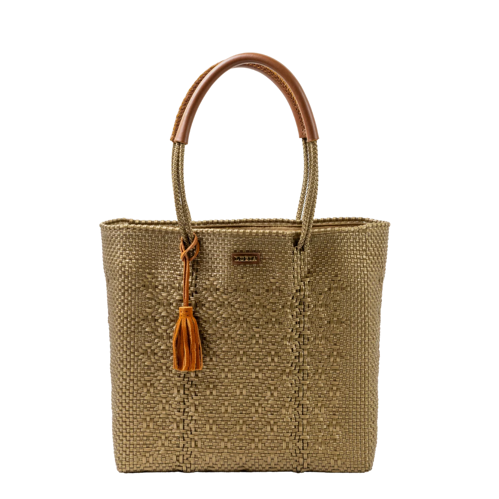 Luzia Shoulder Tote in Gold