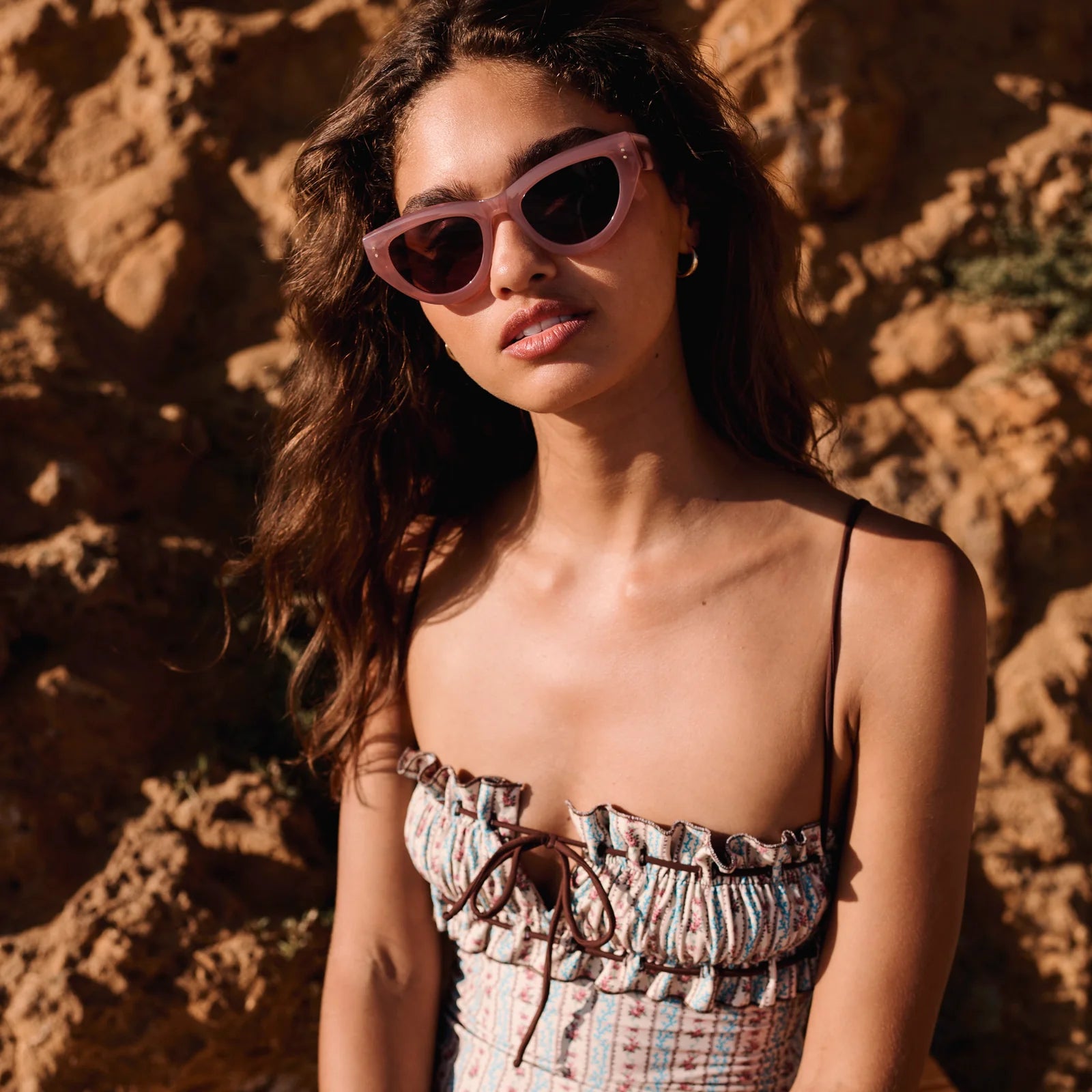 Lola Dusty Rose/Plum Sunglasses