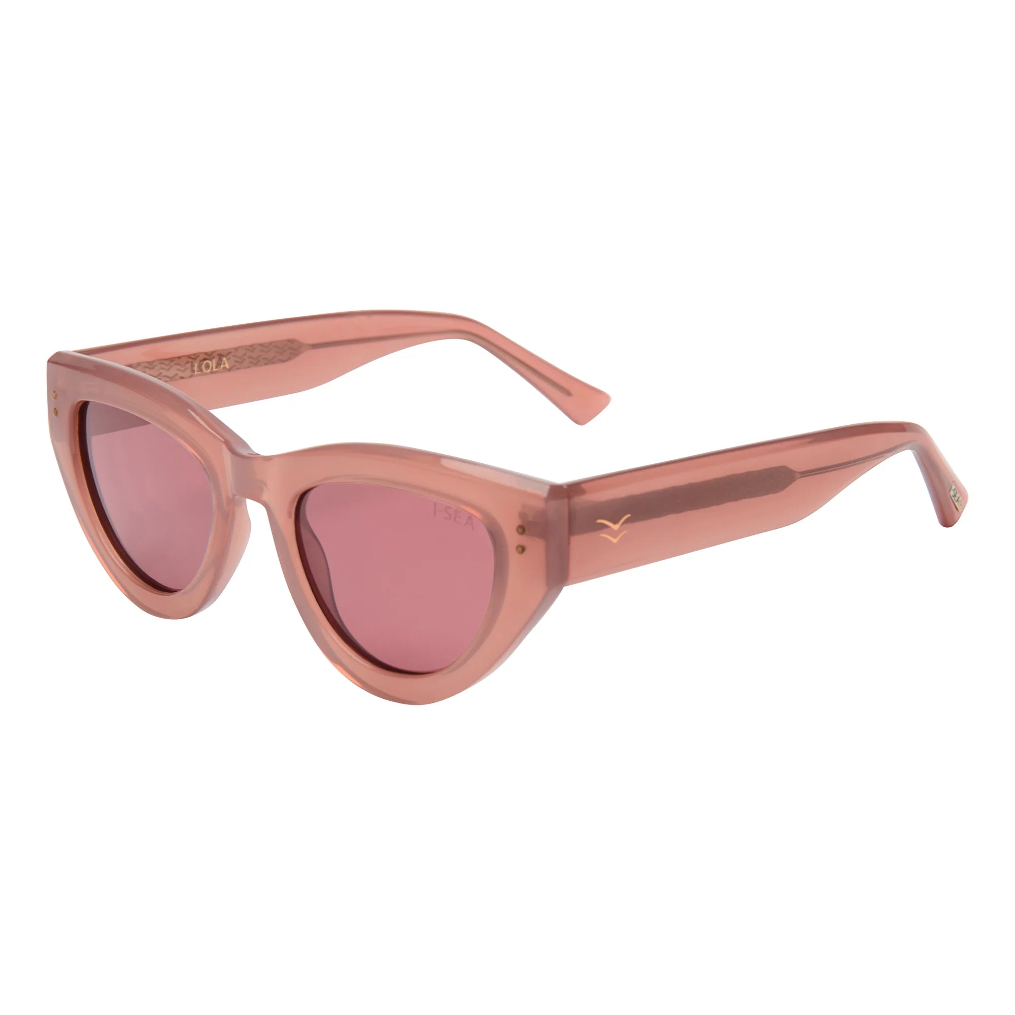 Lola Dusty Rose/Plum Sunglasses