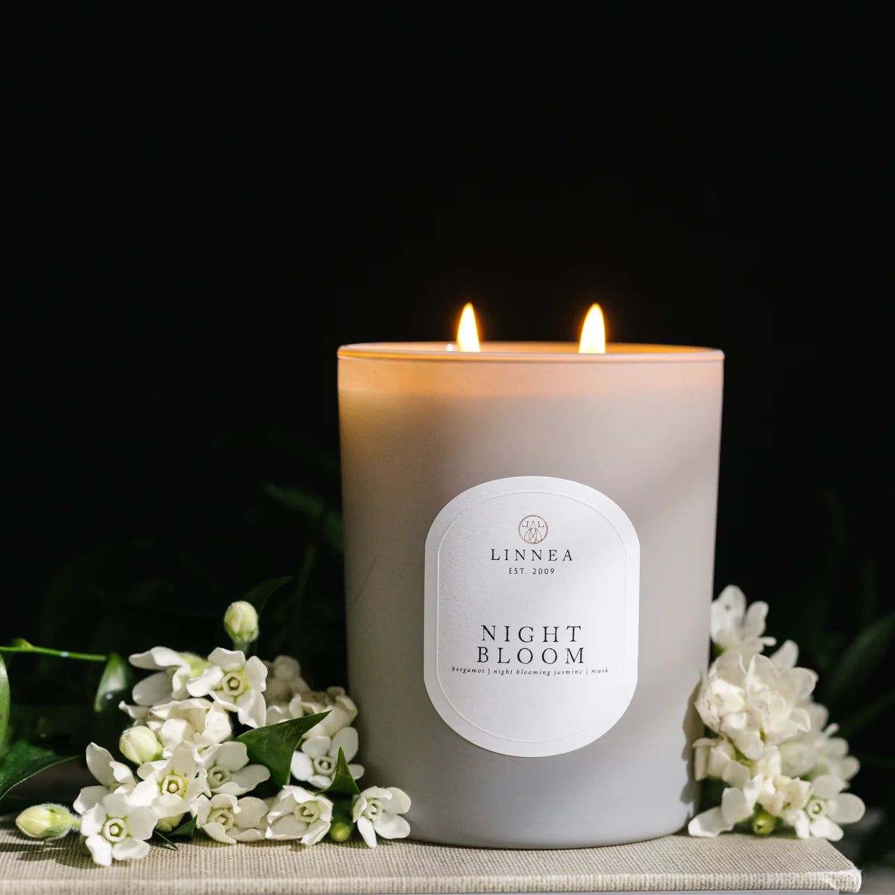 Night Bloom 2 Wick Candle
