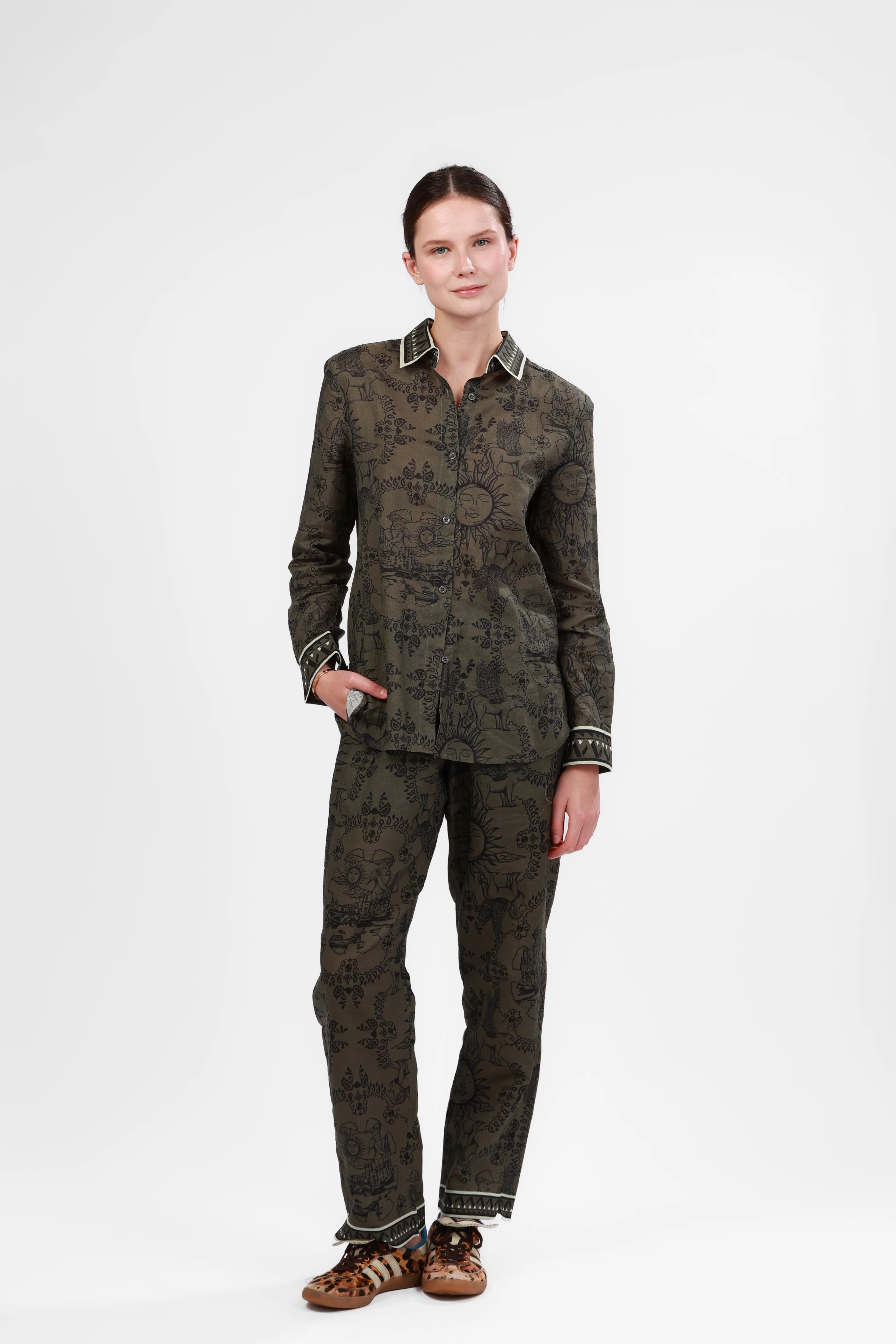 Italian Coast Green Shirt