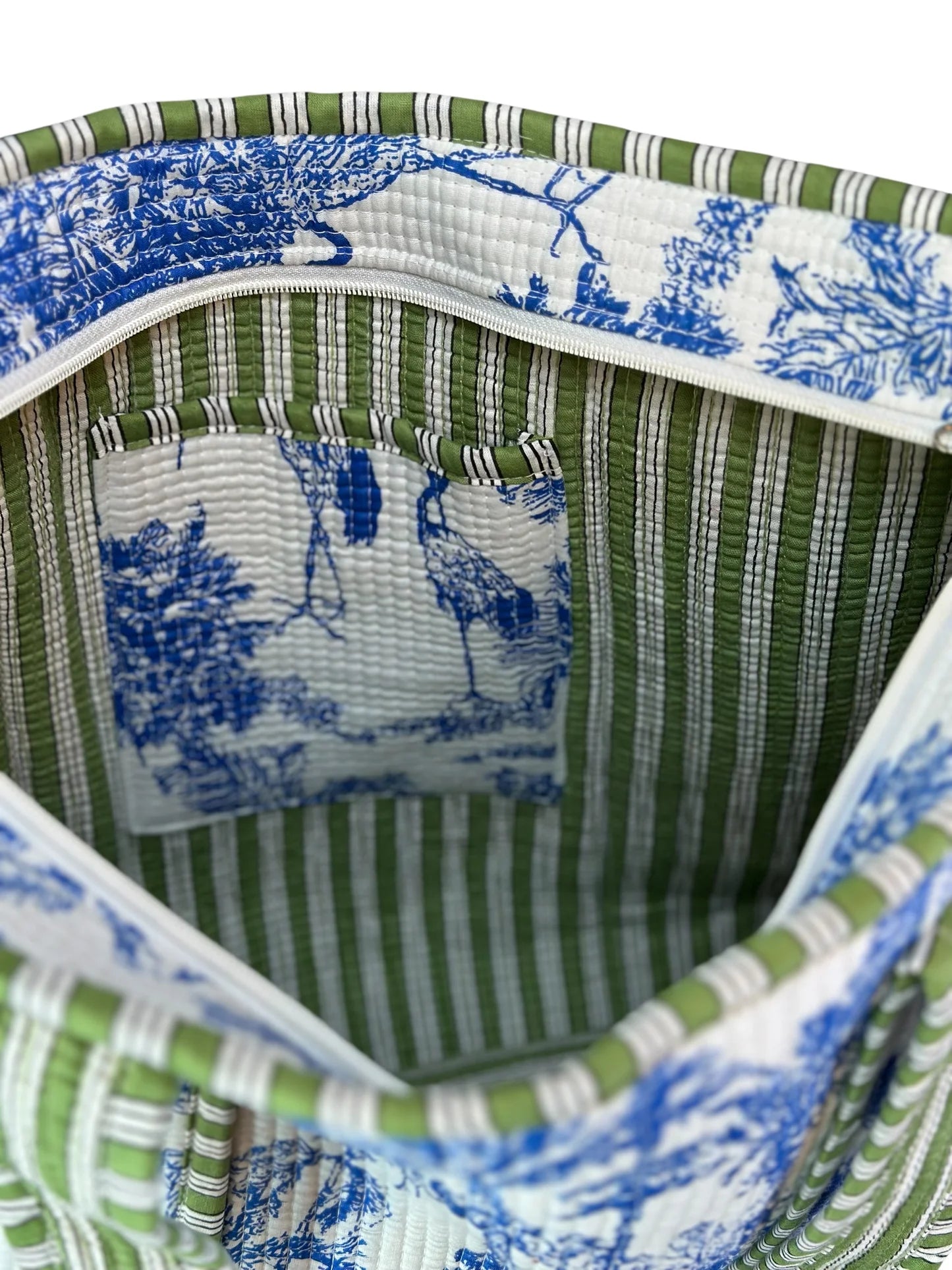 Jane Quilted Tote-Belle