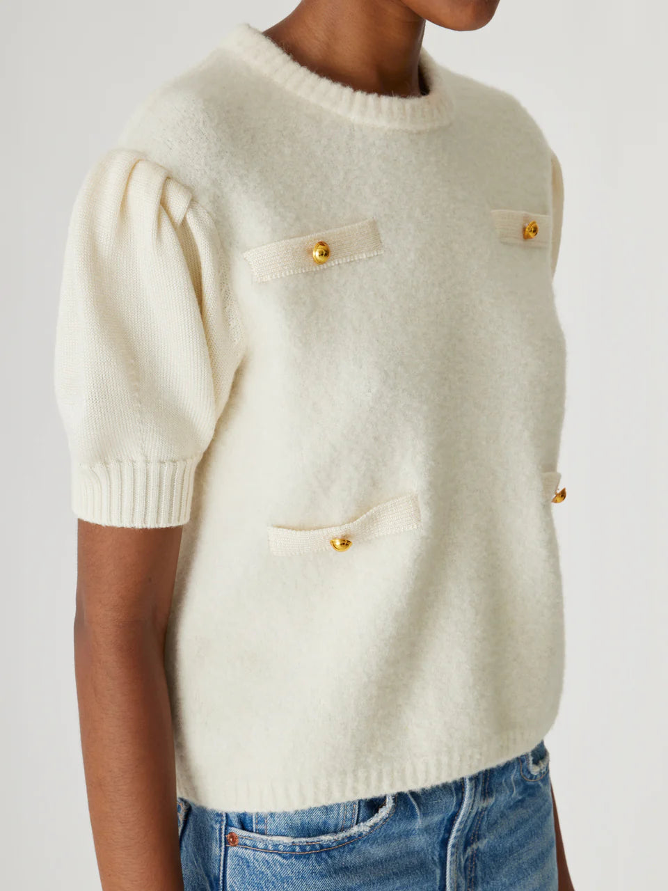Boucle Texture Lady Top