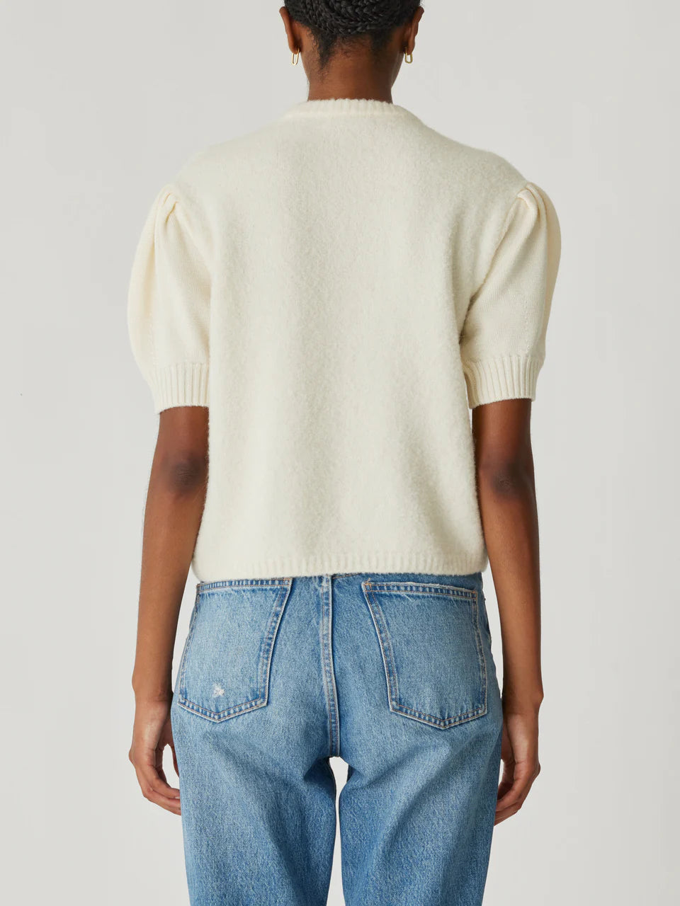 Boucle Texture Lady Top