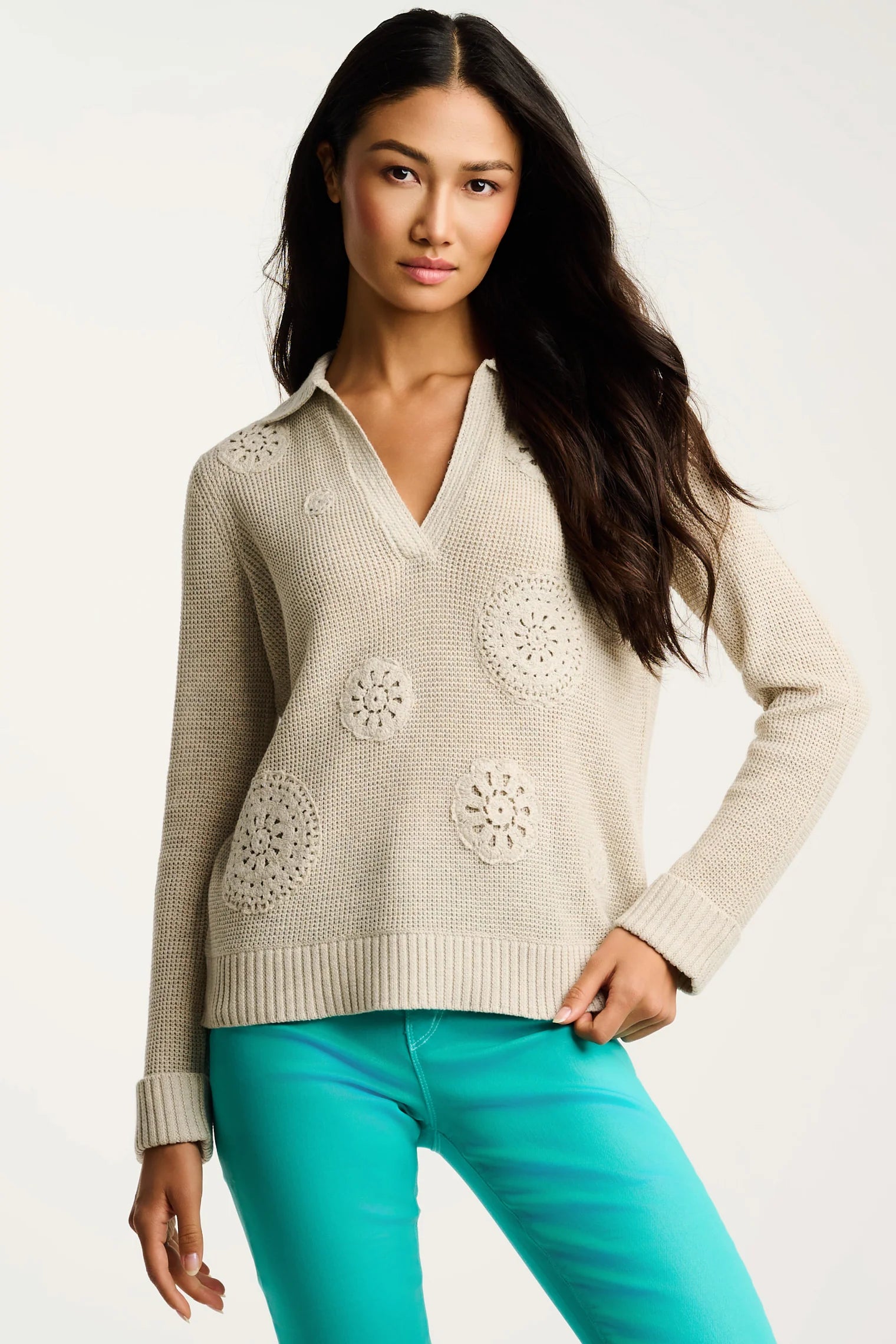 Knit Bliss Cotton Sweater