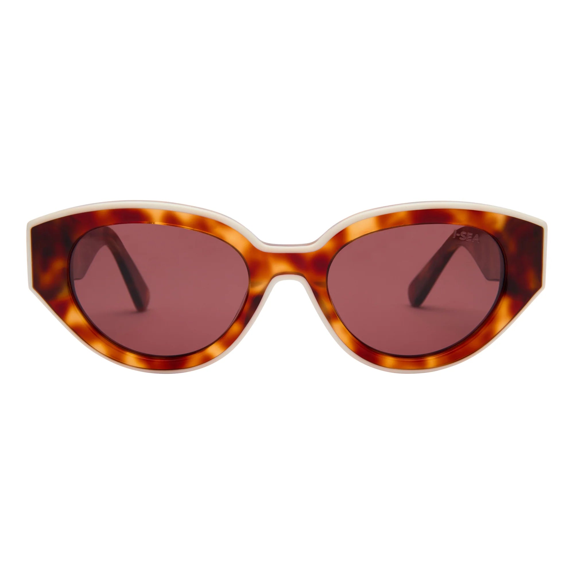 Suki Honey Tort/Plum Sunglasses