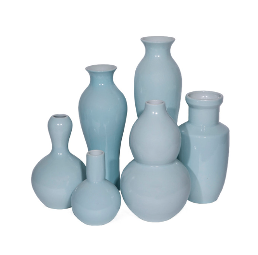 Icy Blue Vase- Assorted Sizes