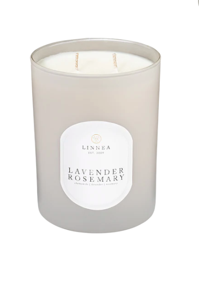 Lavender Rosemary 2 Wick Candle