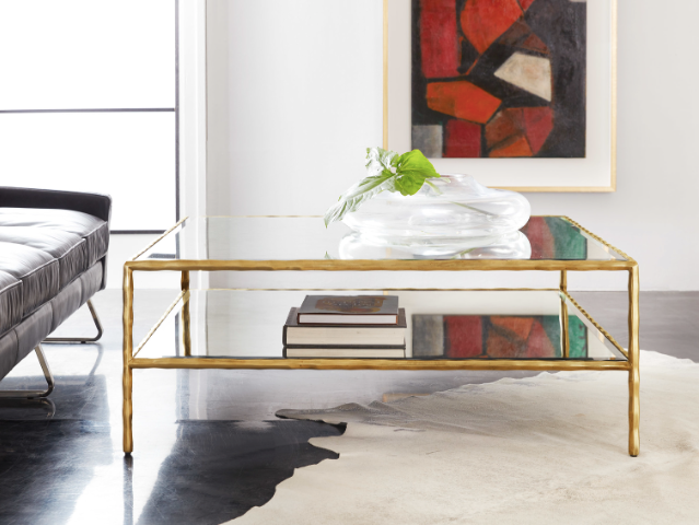 Organic Square Cocktail Table