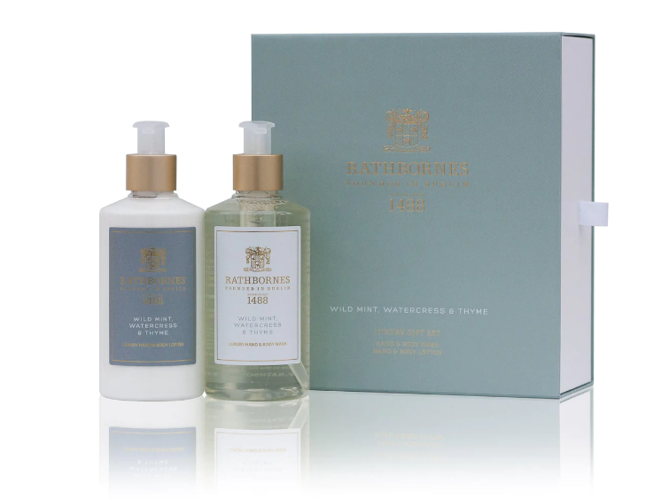 Luxury Wild Mint Wash & Lotion Set