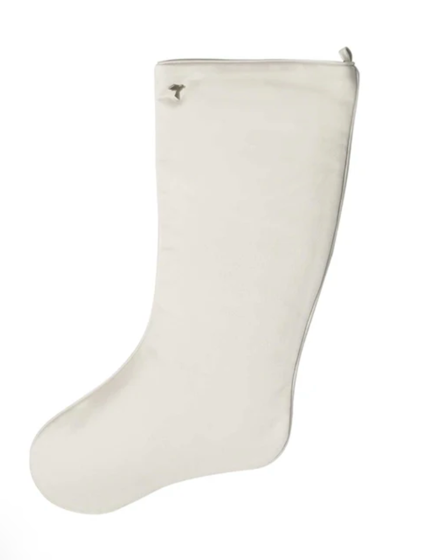 Ivory Christmas Stocking