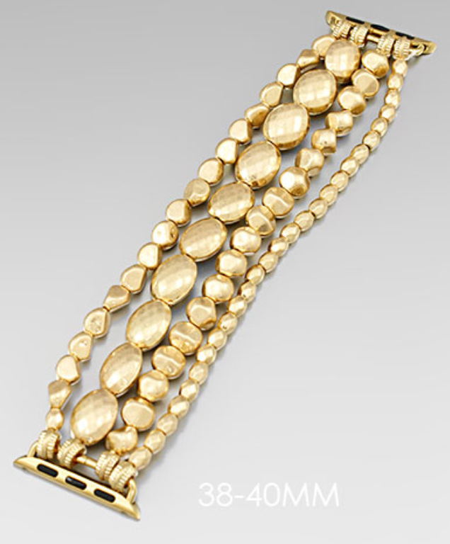 Stone and Bead I-Watch Band