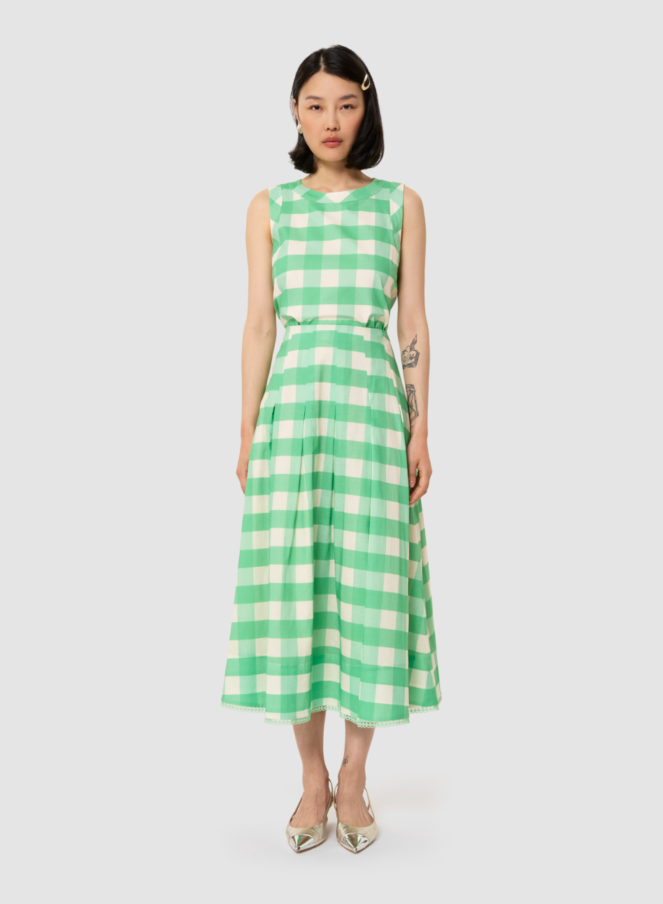Javoue Gingham Skirt