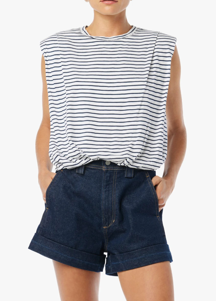 The Arden Slub Sleeveless Tee