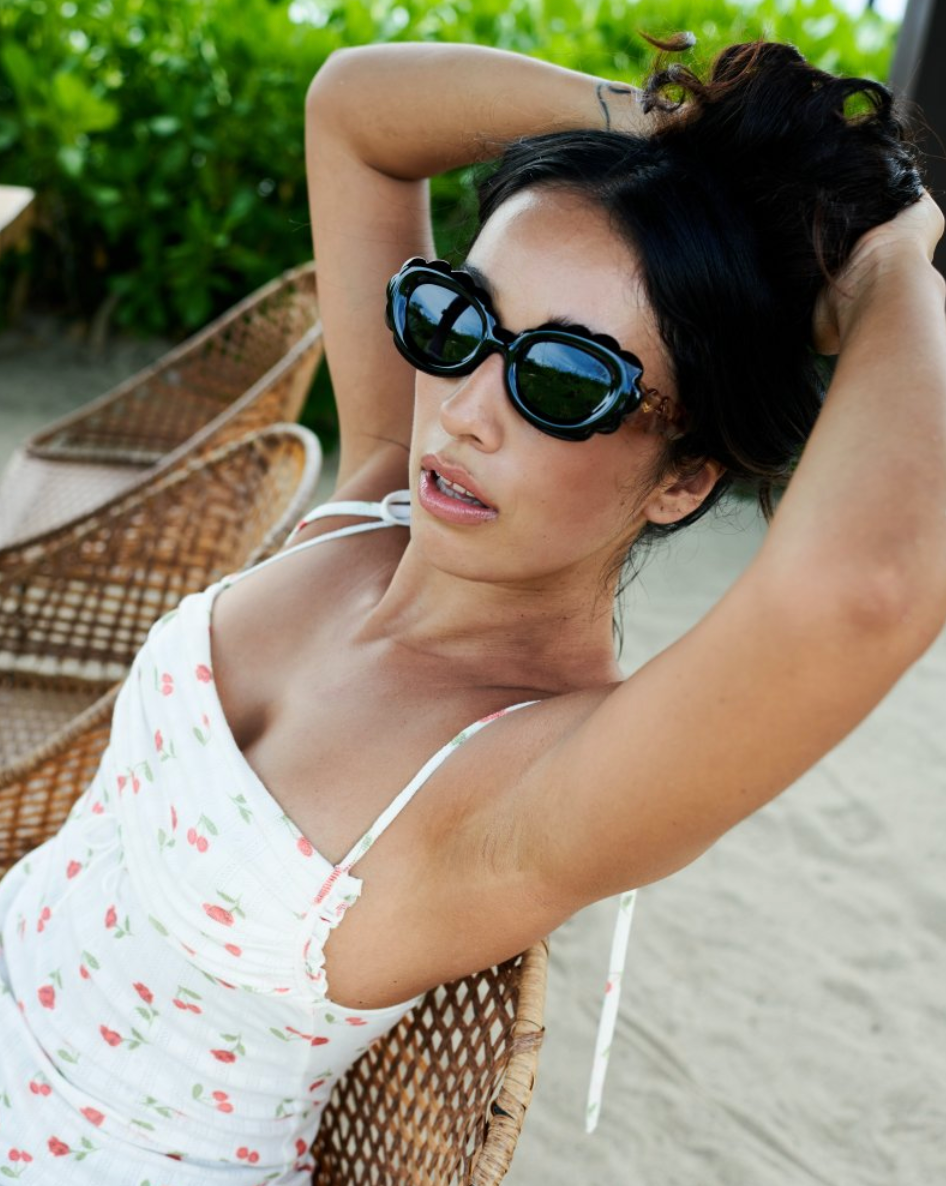 Golden Hour Blackberry/Smoke Sunglasses