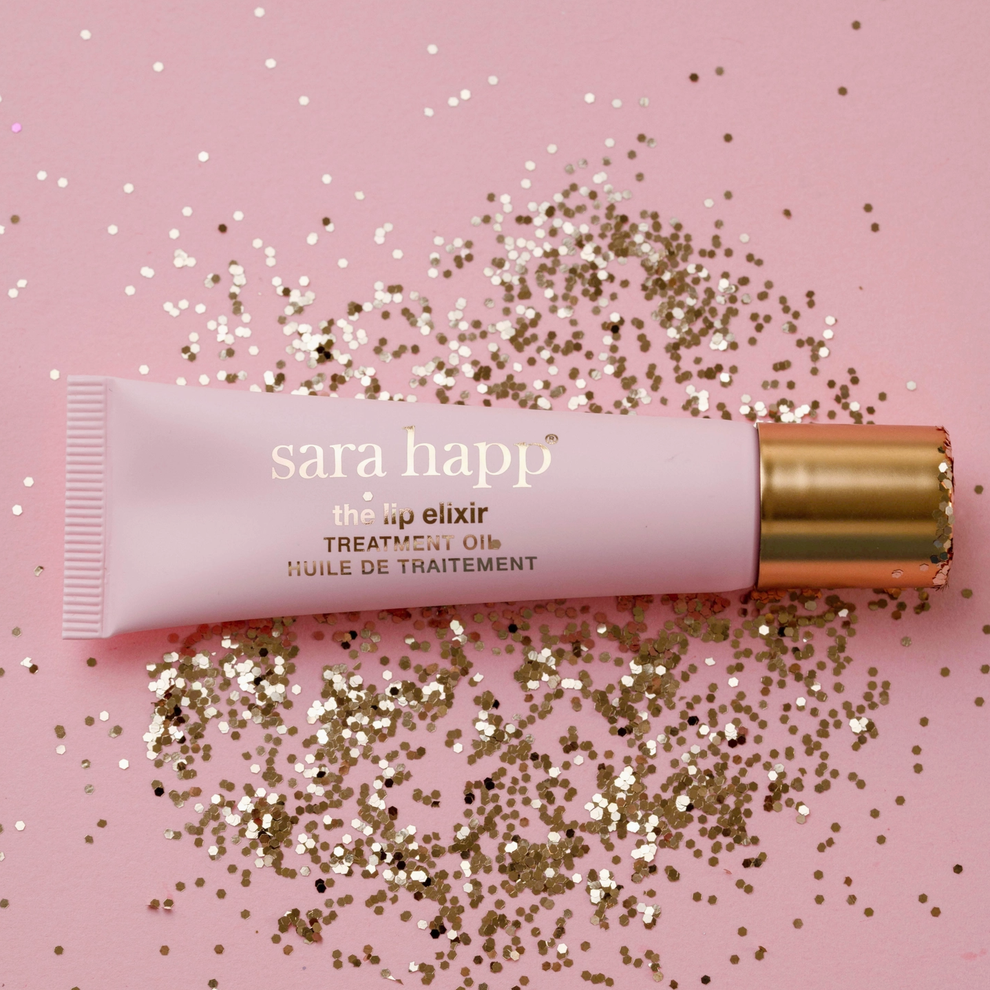 The Lip Elixir - Luxury Lip Oil with Rose Quartz Rollerball