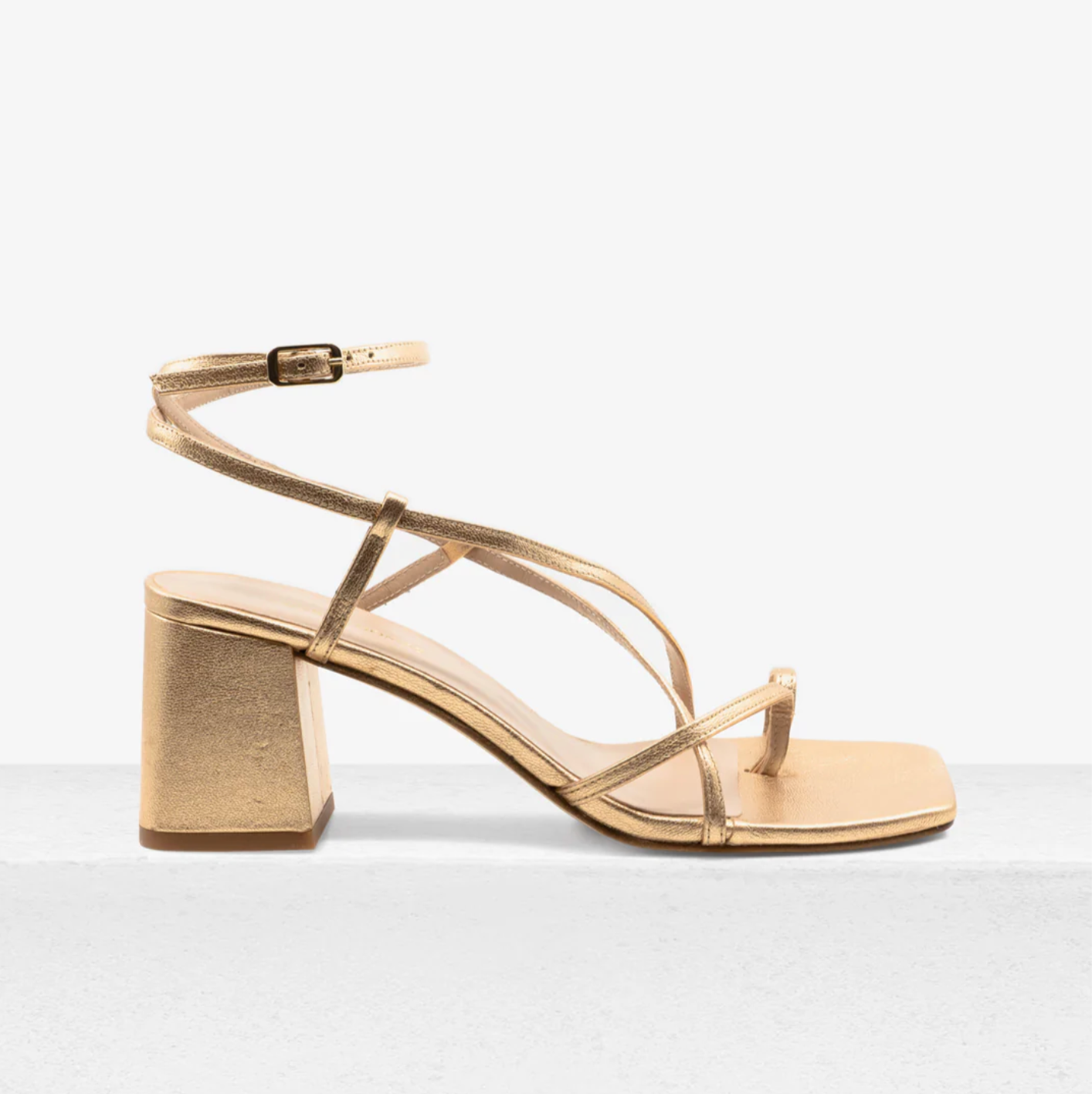 Ana Gold Heel