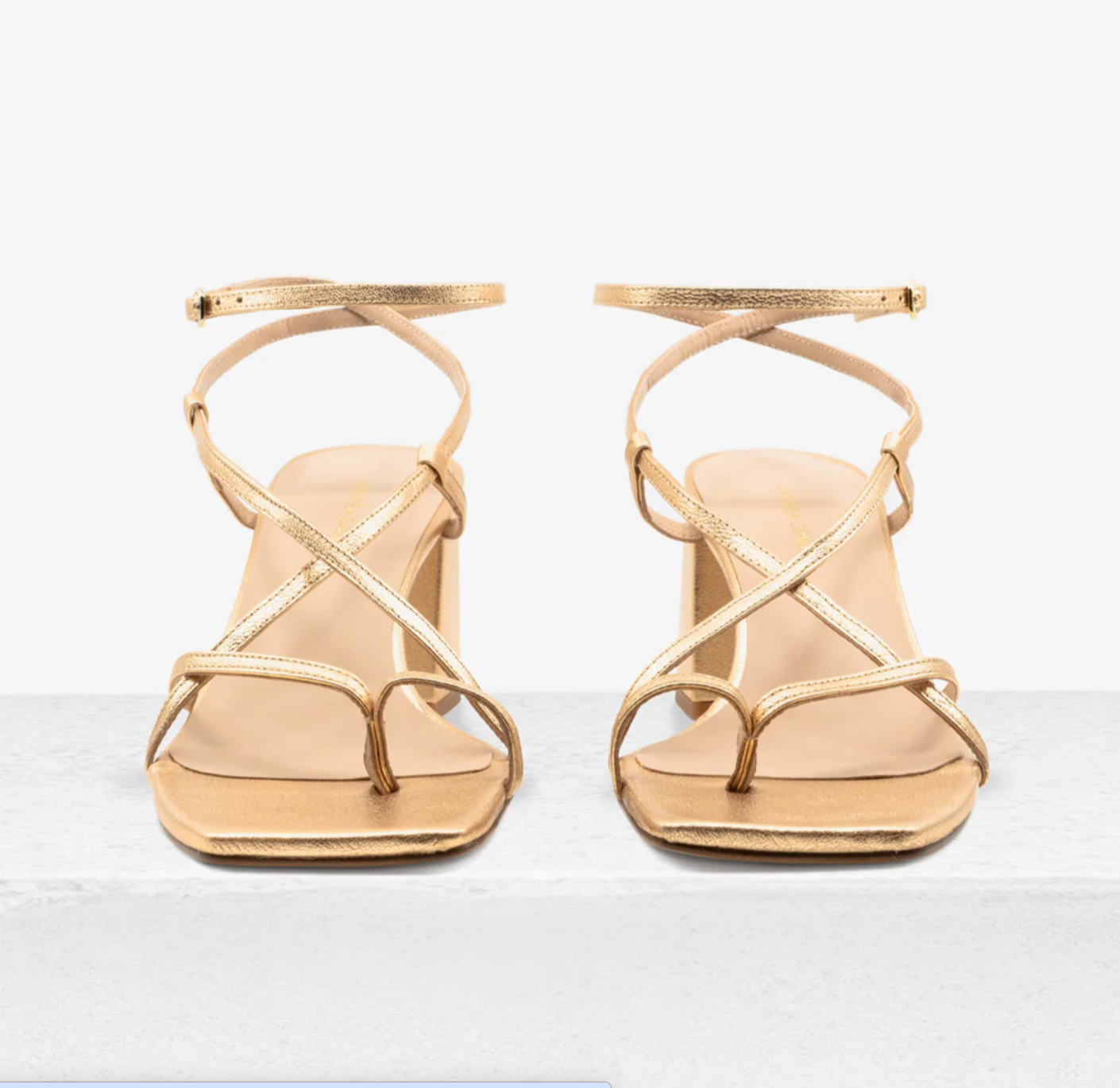 Ana Gold Heel