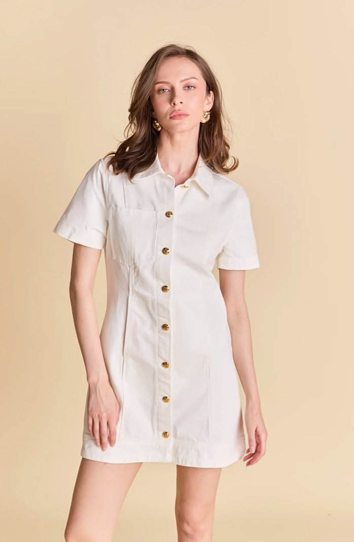 The Classic Denim Mini
