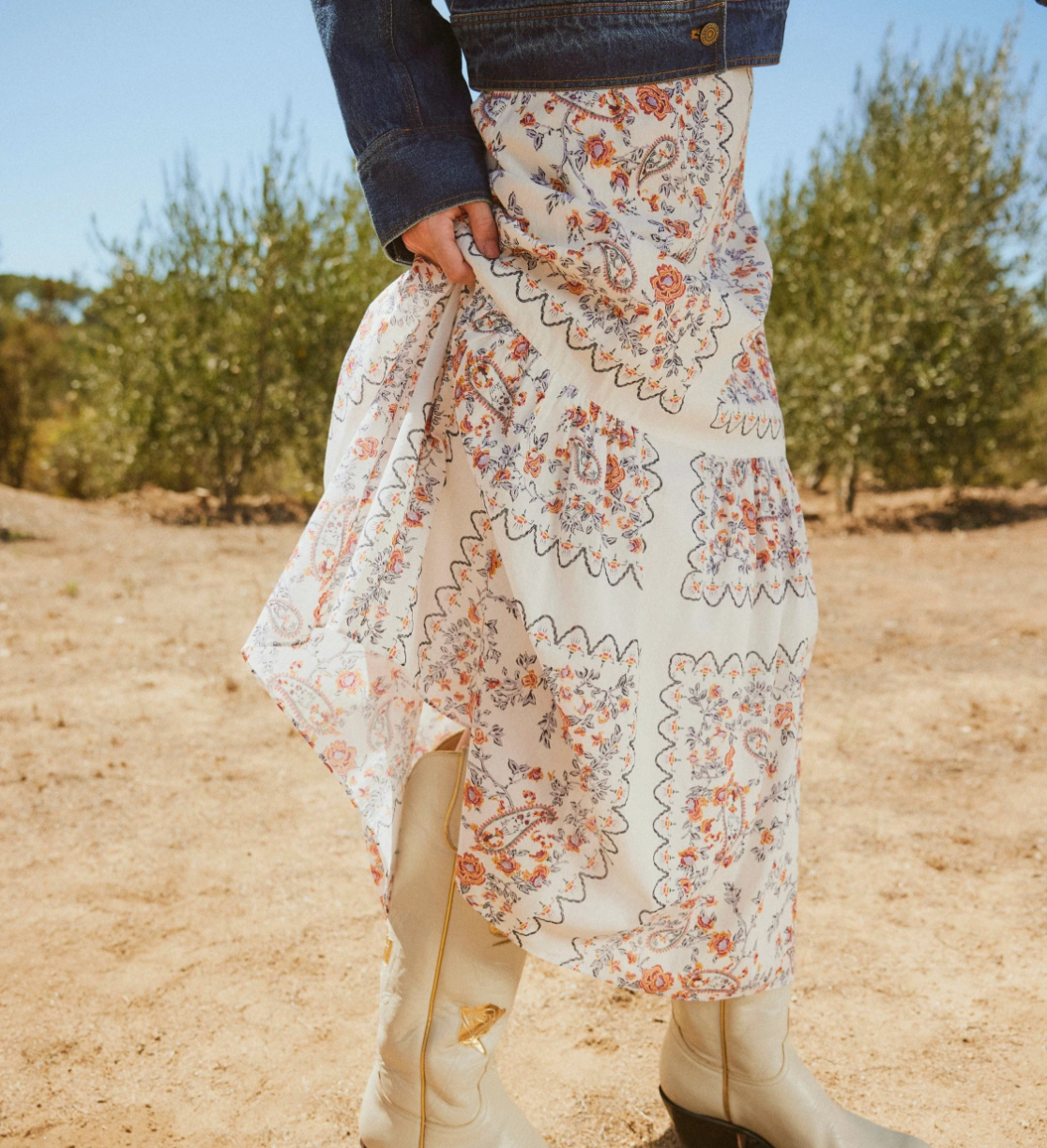 Marjorie Ankle Skirt