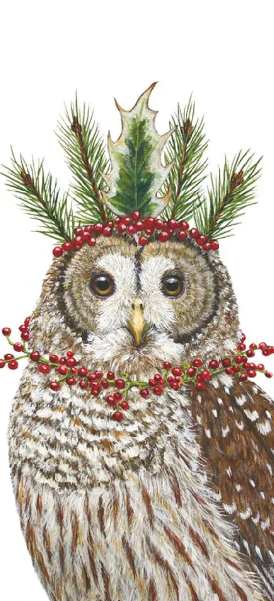 Candace Owl Kitchen Towel