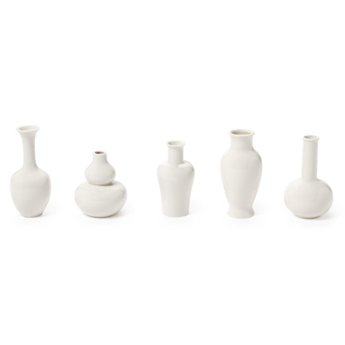 White Porcelain Vases