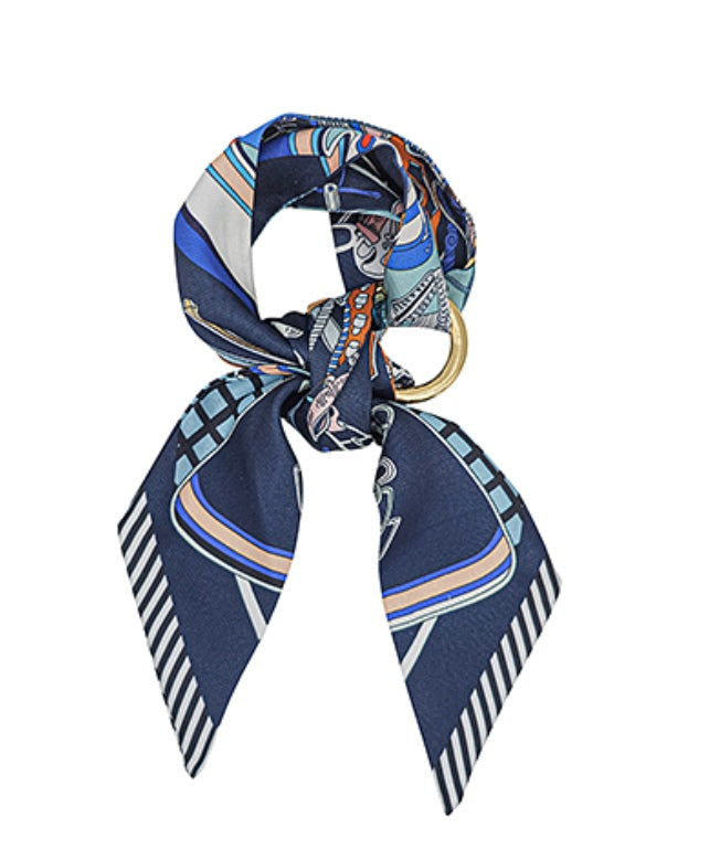 Round Metal Scarf Bracelet