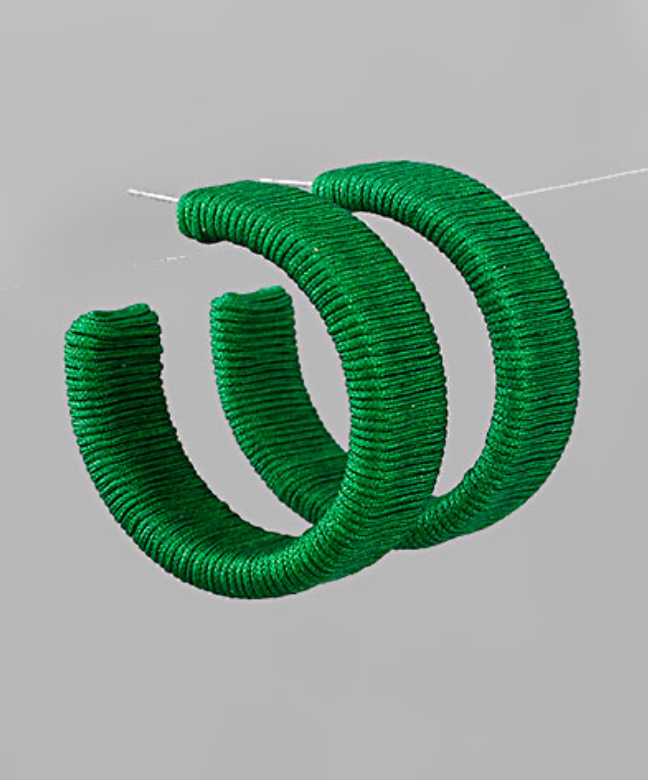 Thread Wrap Hoops