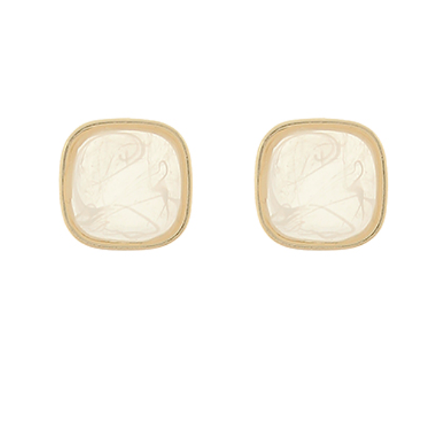 Marble Square Studs