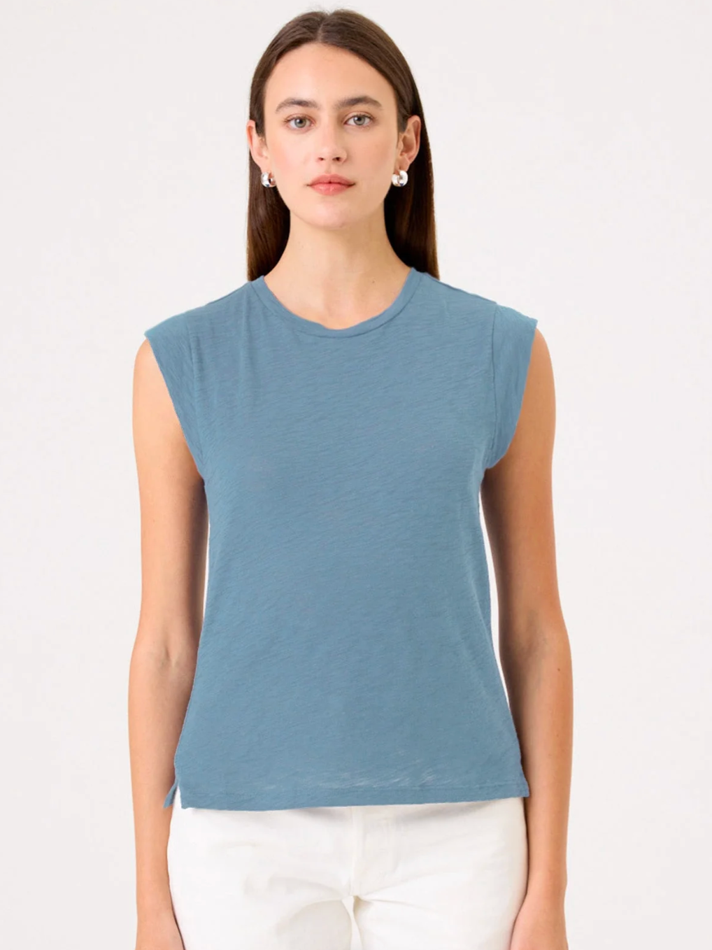 Slub Cap Sleeve Boy Tee