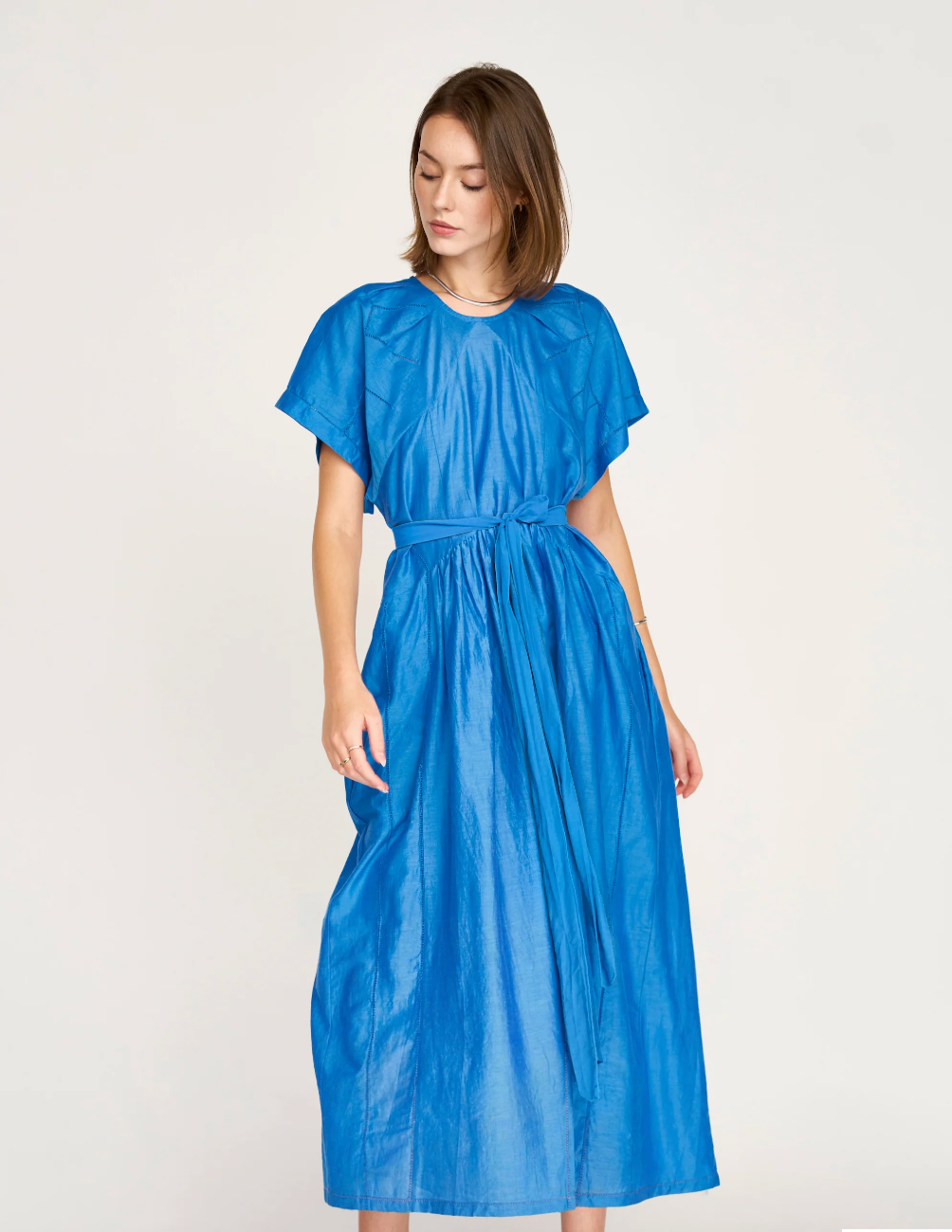Shanghai Dress in Egyptian Blue