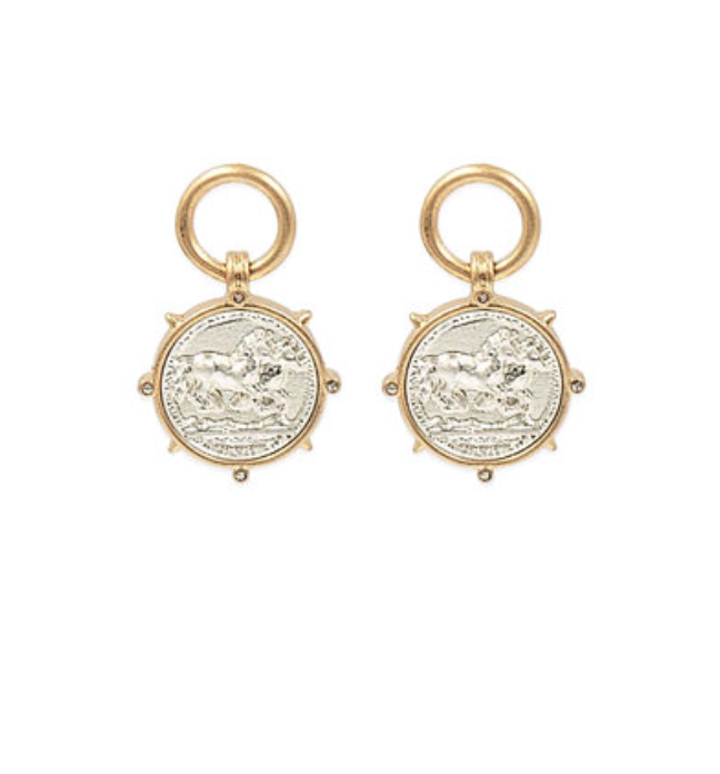 Pavel Coin Dangle Earrings