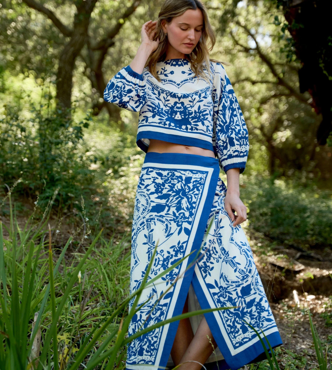 Lihua Midi Skirt