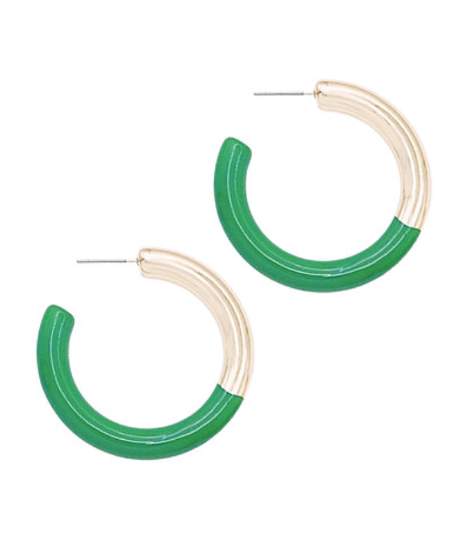 Half Color Coated Hoops