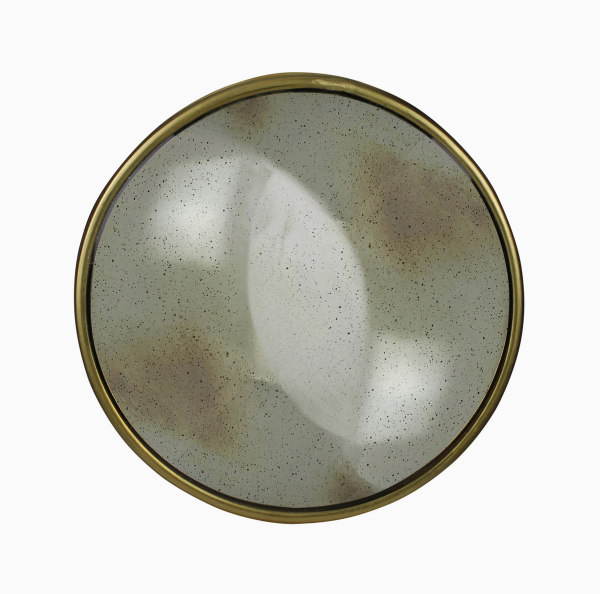 Brass Convex Mirror
