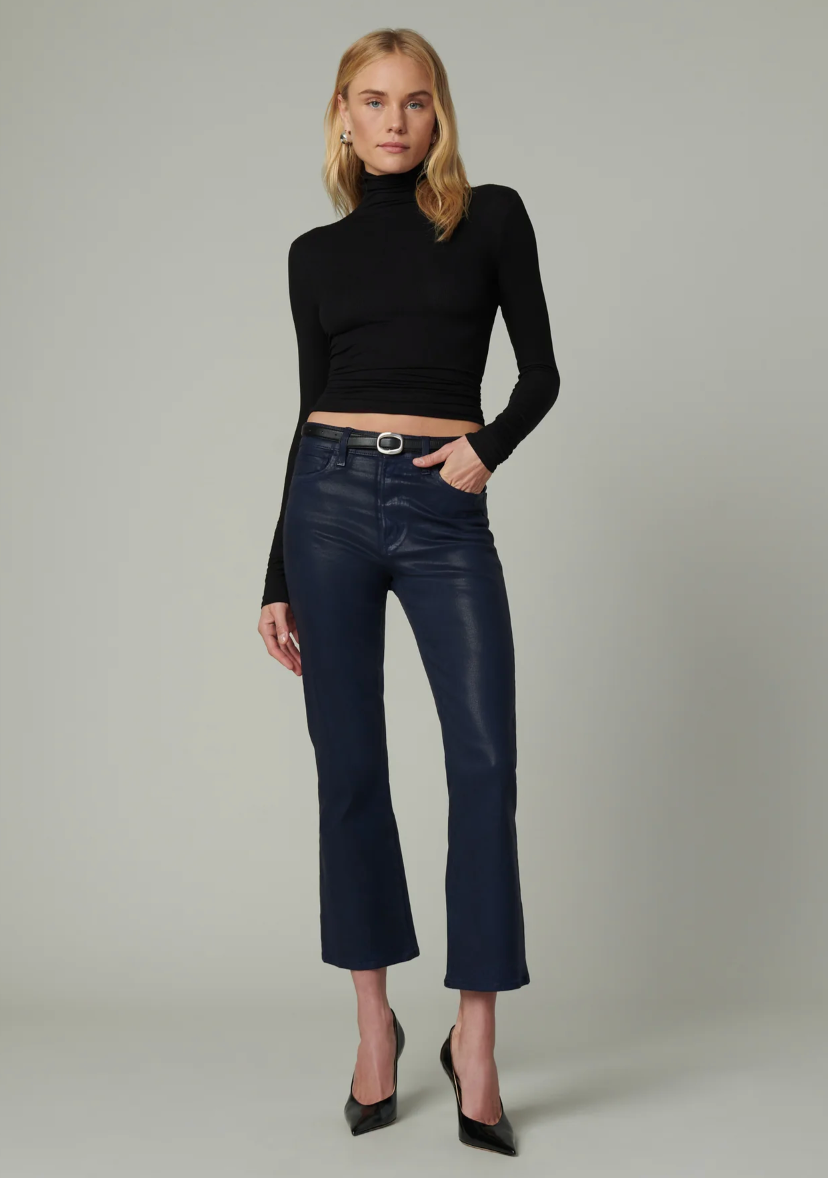 The Callie Jean in Coated Navy