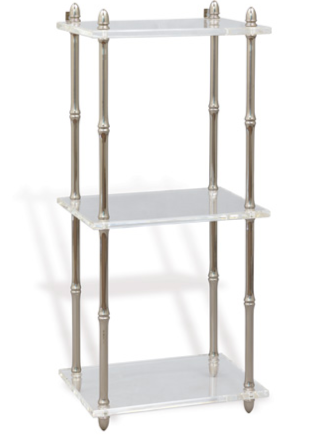 Carmel Lucite Shelf