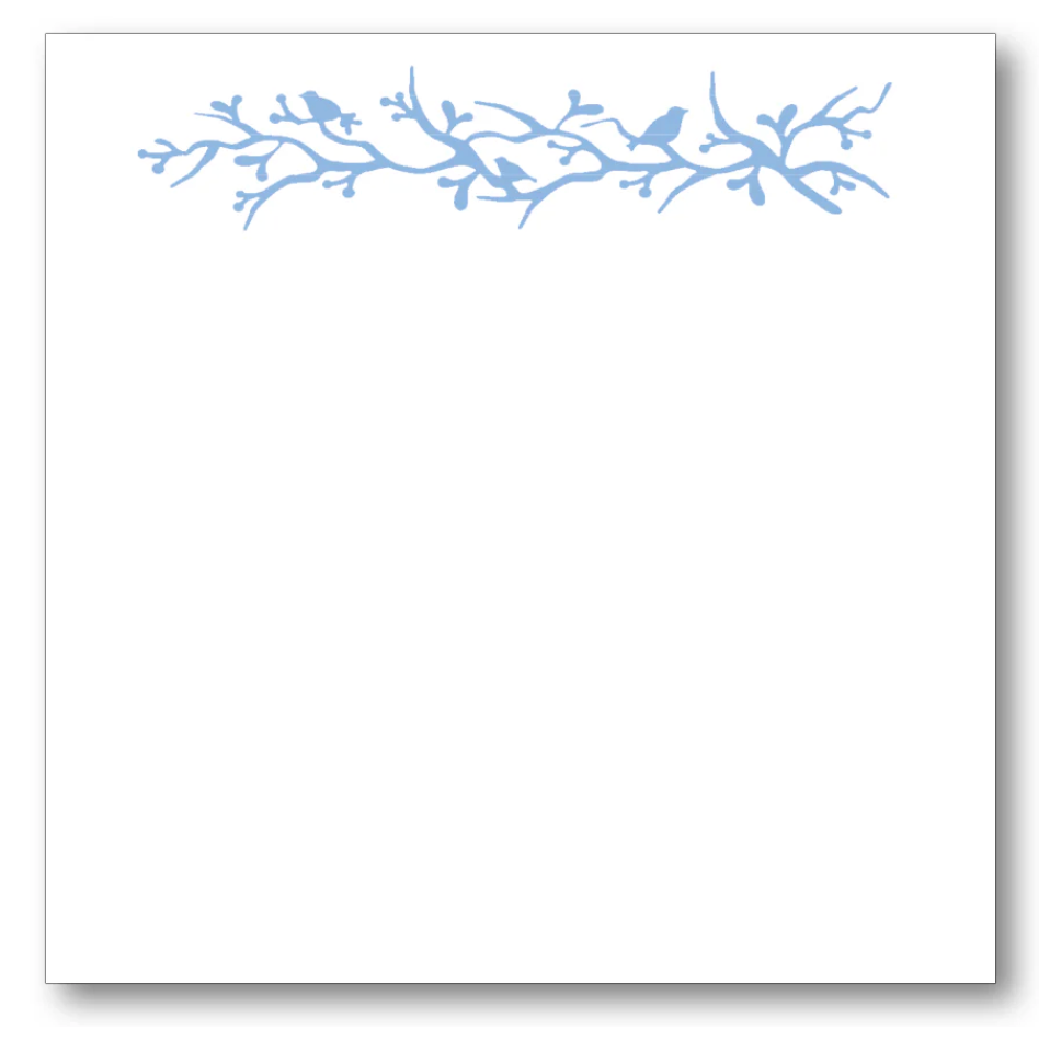 Birds On A Vine Note Pad
